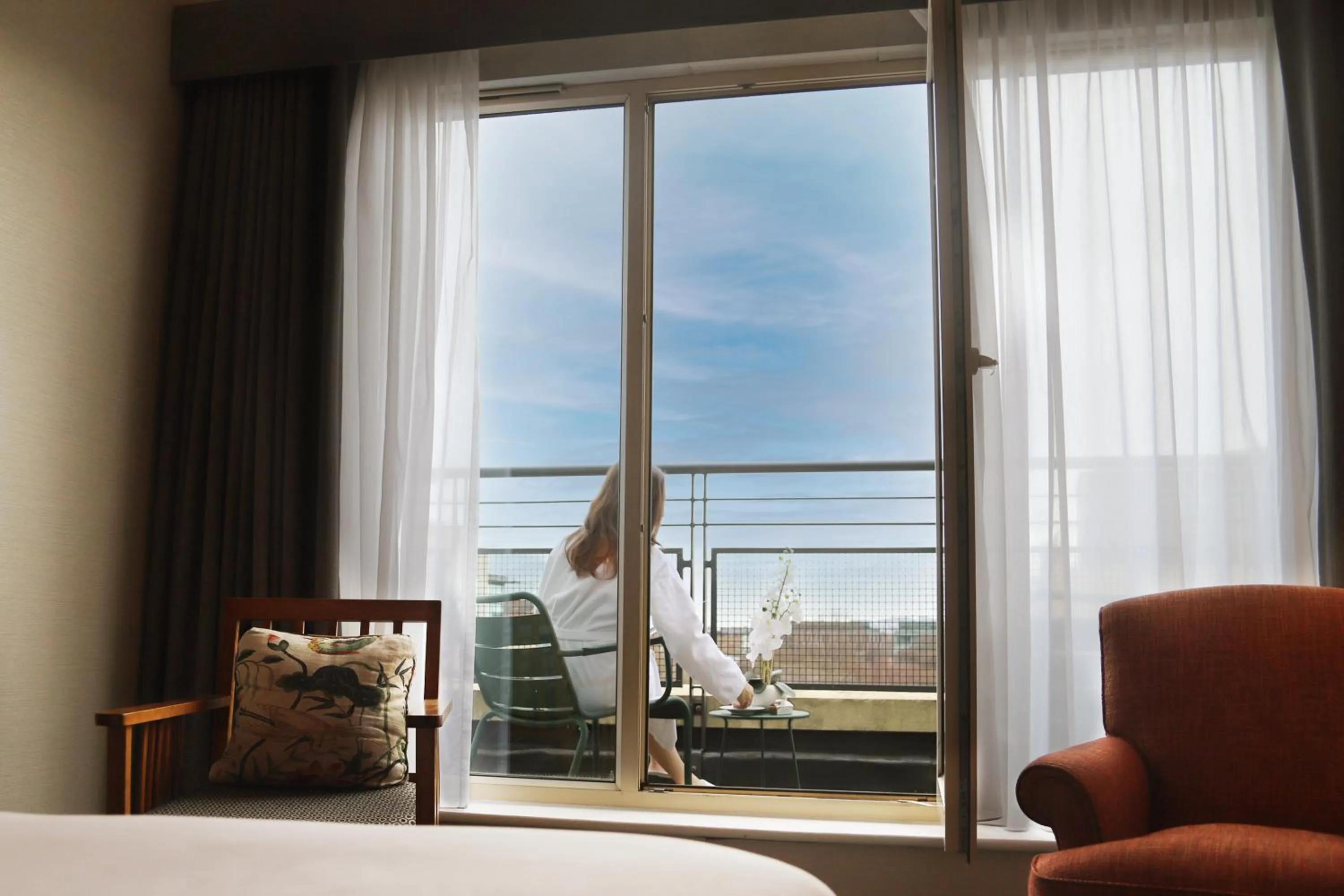 Balcony/Terrace in Herbert Park Hotel and Park Residence