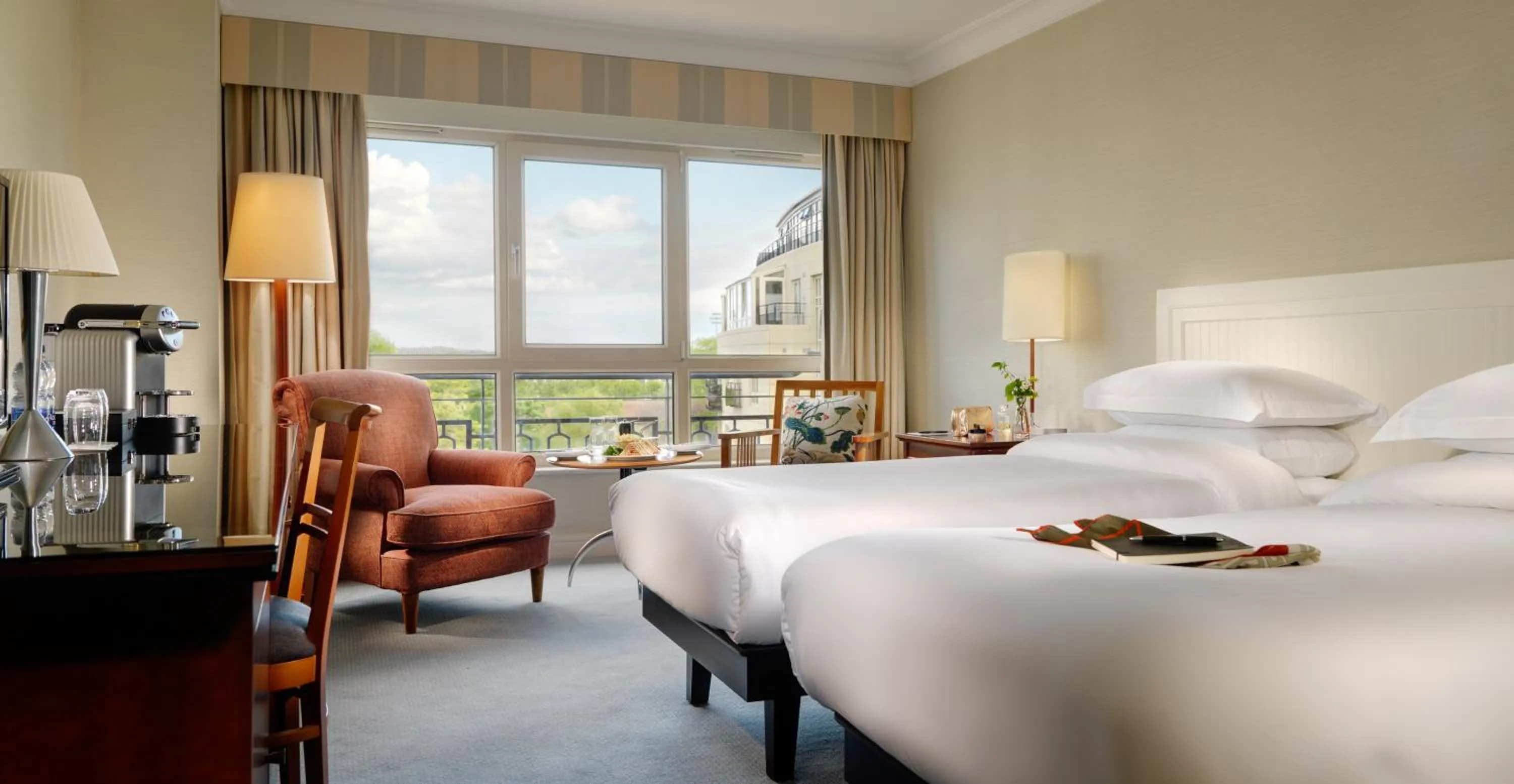 Photo of the whole room, Bed in Herbert Park Hotel and Park Residence