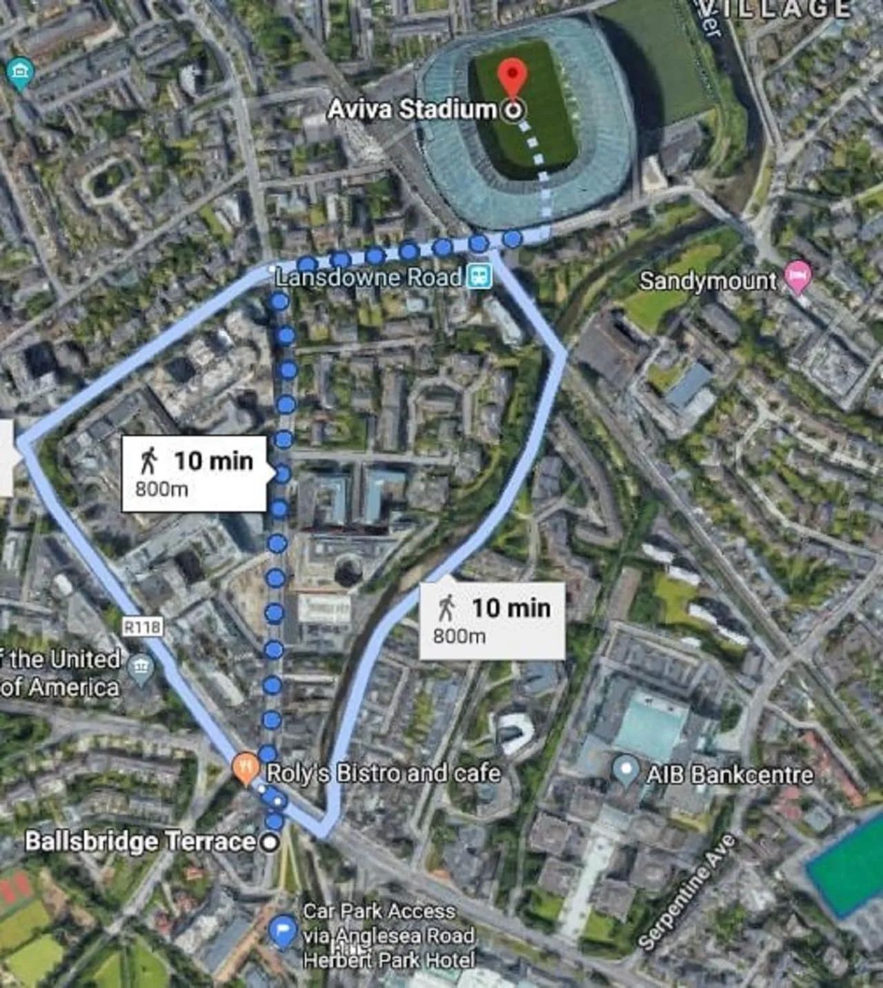 Neighbourhood in Herbert Park Hotel and Park Residence