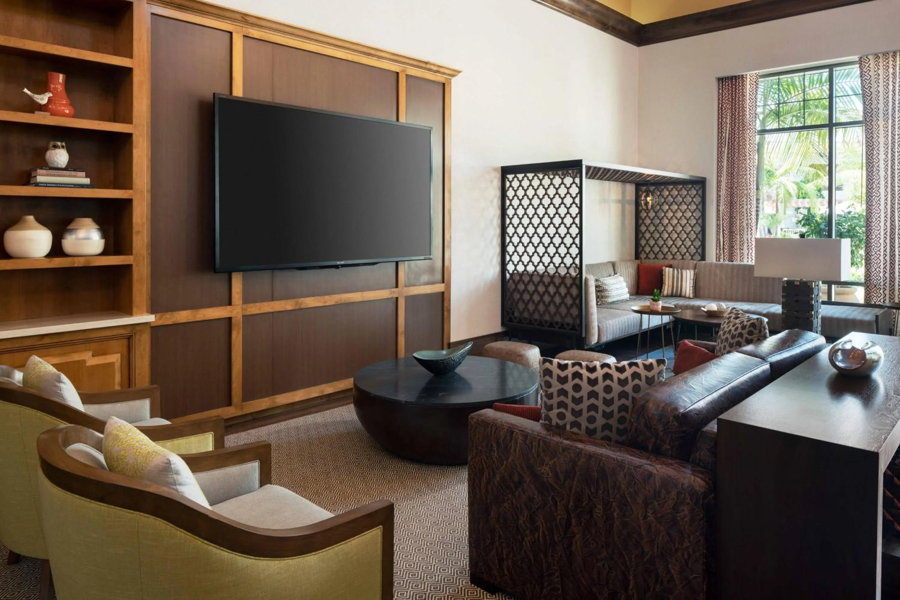 Lobby or reception in Courtyard by Marriott Santa Barbara Goleta