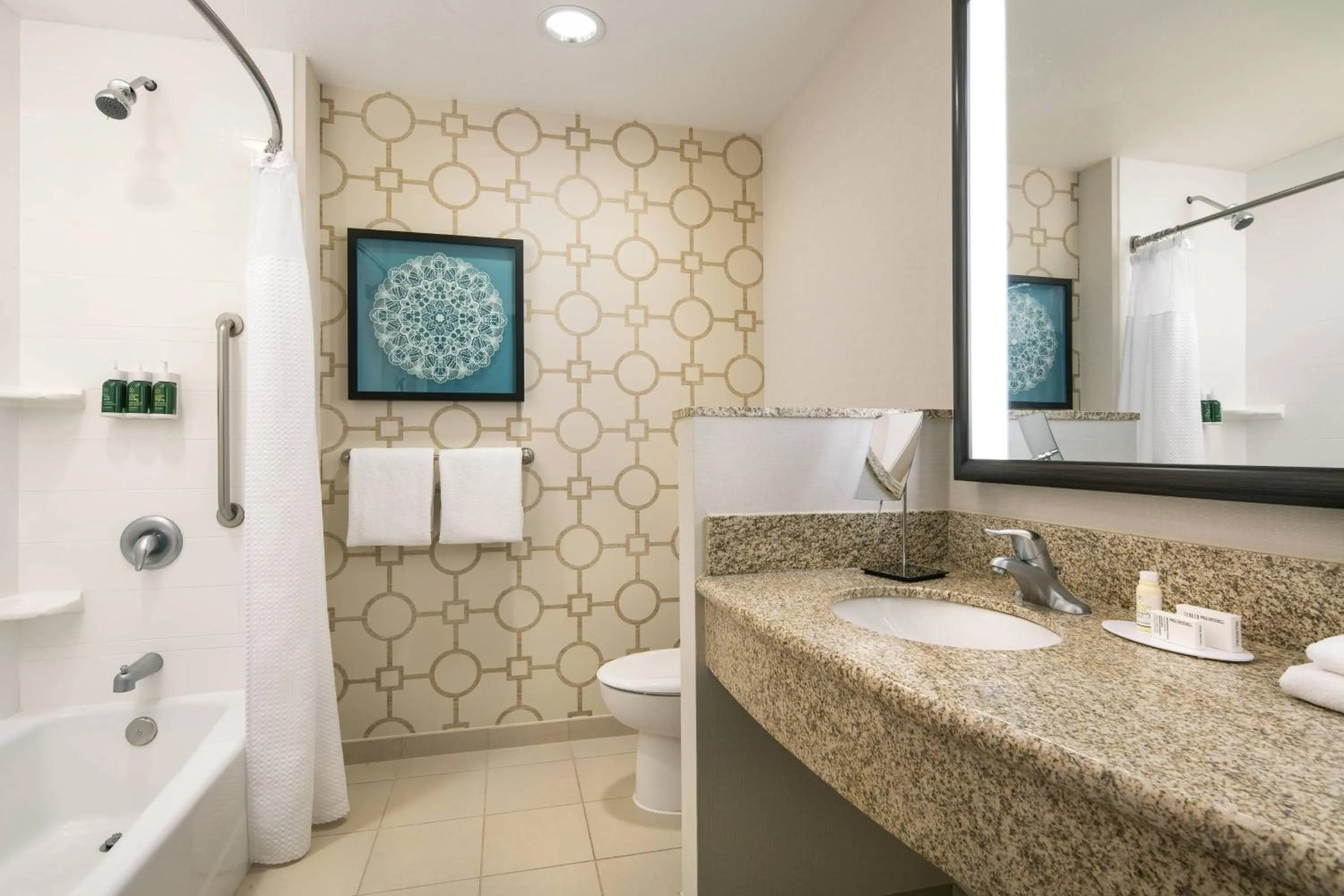 Bathroom in Courtyard by Marriott Santa Barbara Goleta