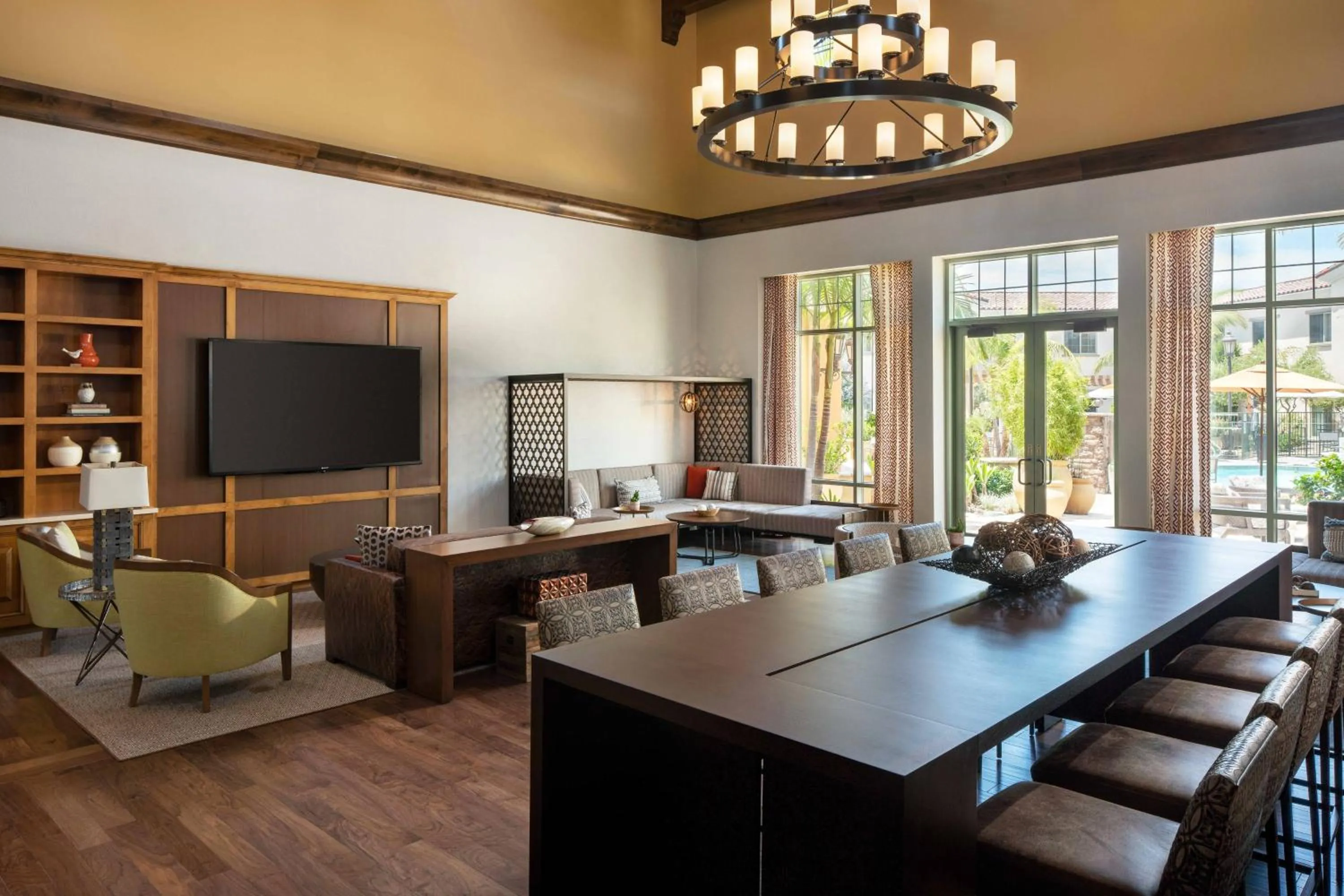 Lobby or reception in Courtyard by Marriott Santa Barbara Goleta