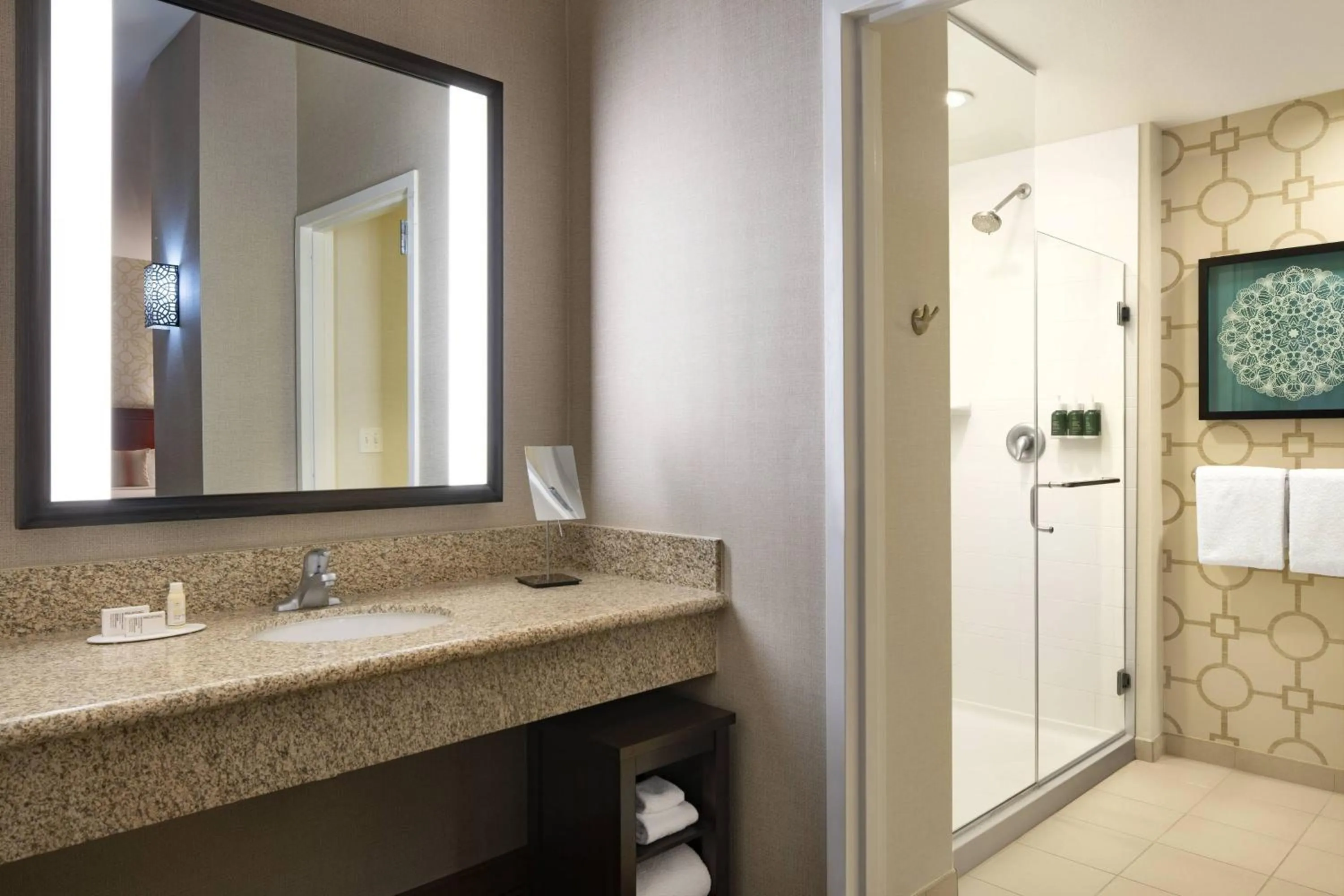 Bathroom in Courtyard by Marriott Santa Barbara Goleta