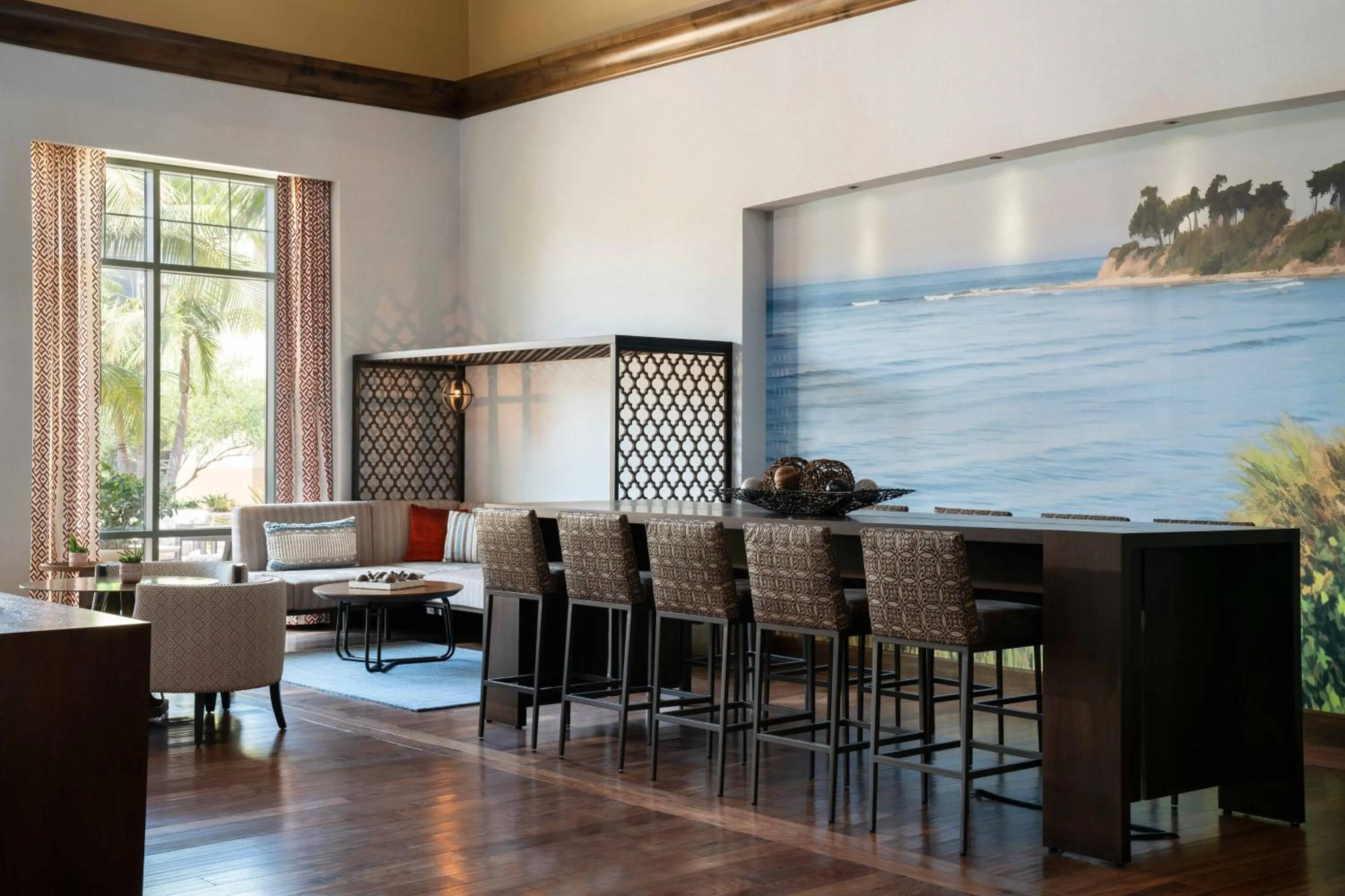 Lobby or reception in Courtyard by Marriott Santa Barbara Goleta