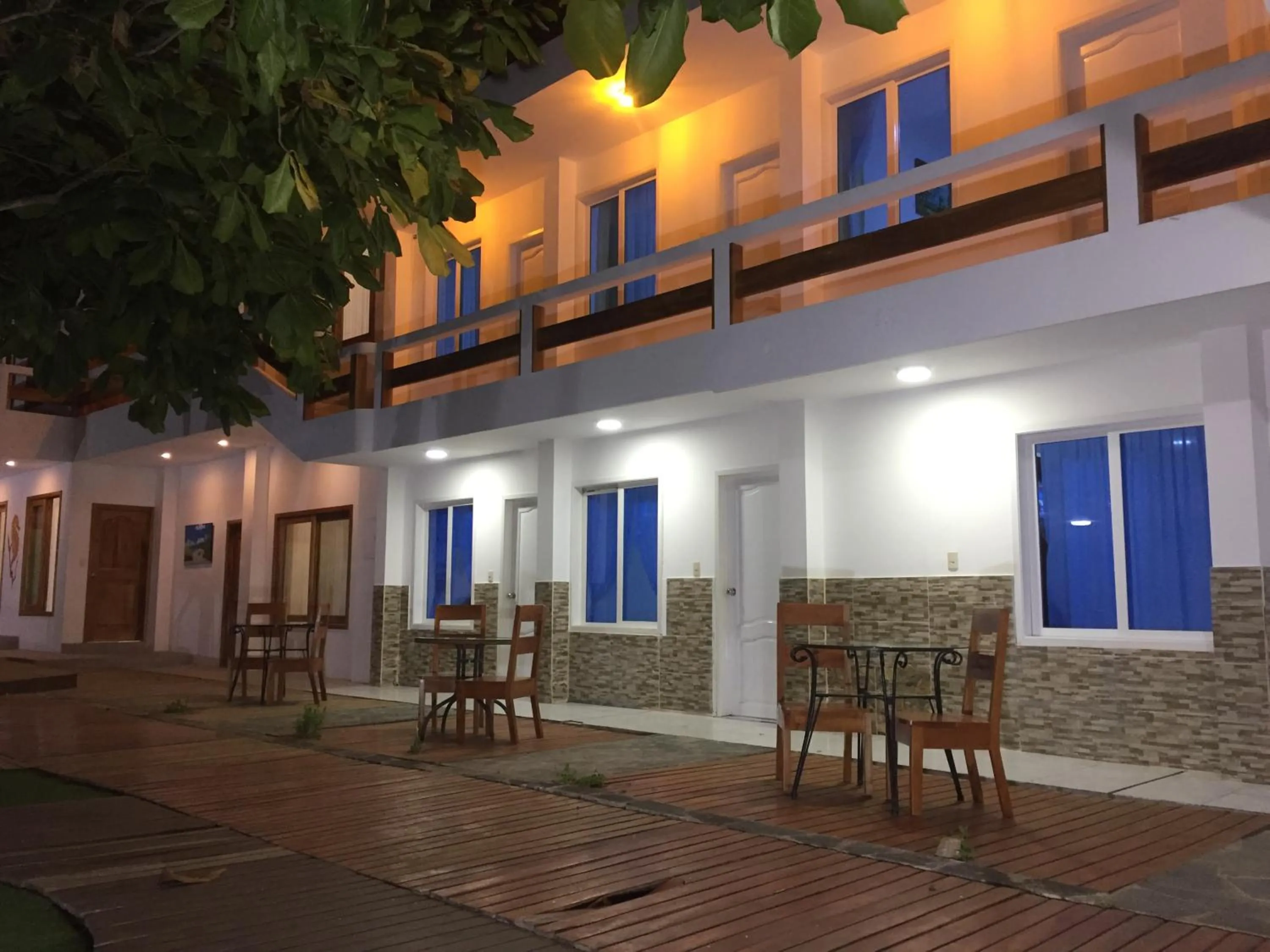 Property building in Galápagos Isabela Hotel Loja