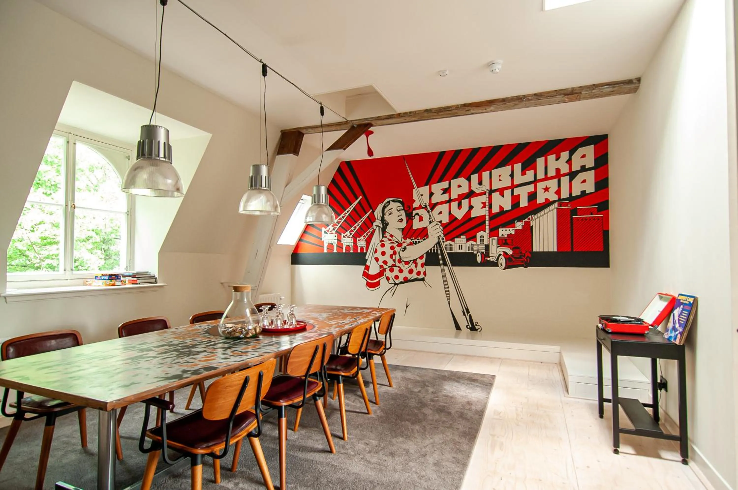 Game Room in Hotel in het huis van Deventer