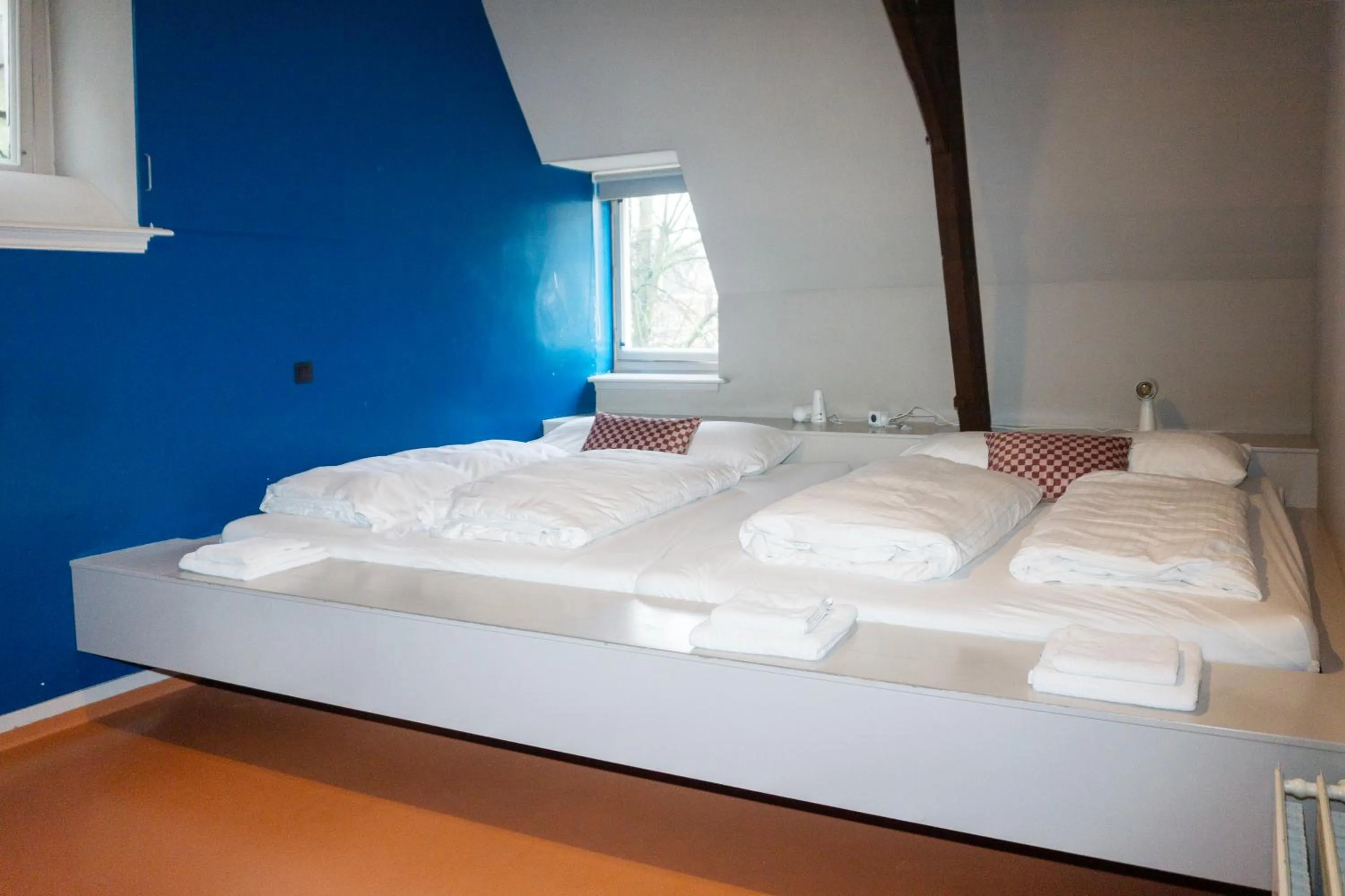 Bed in Hotel in het huis van Deventer