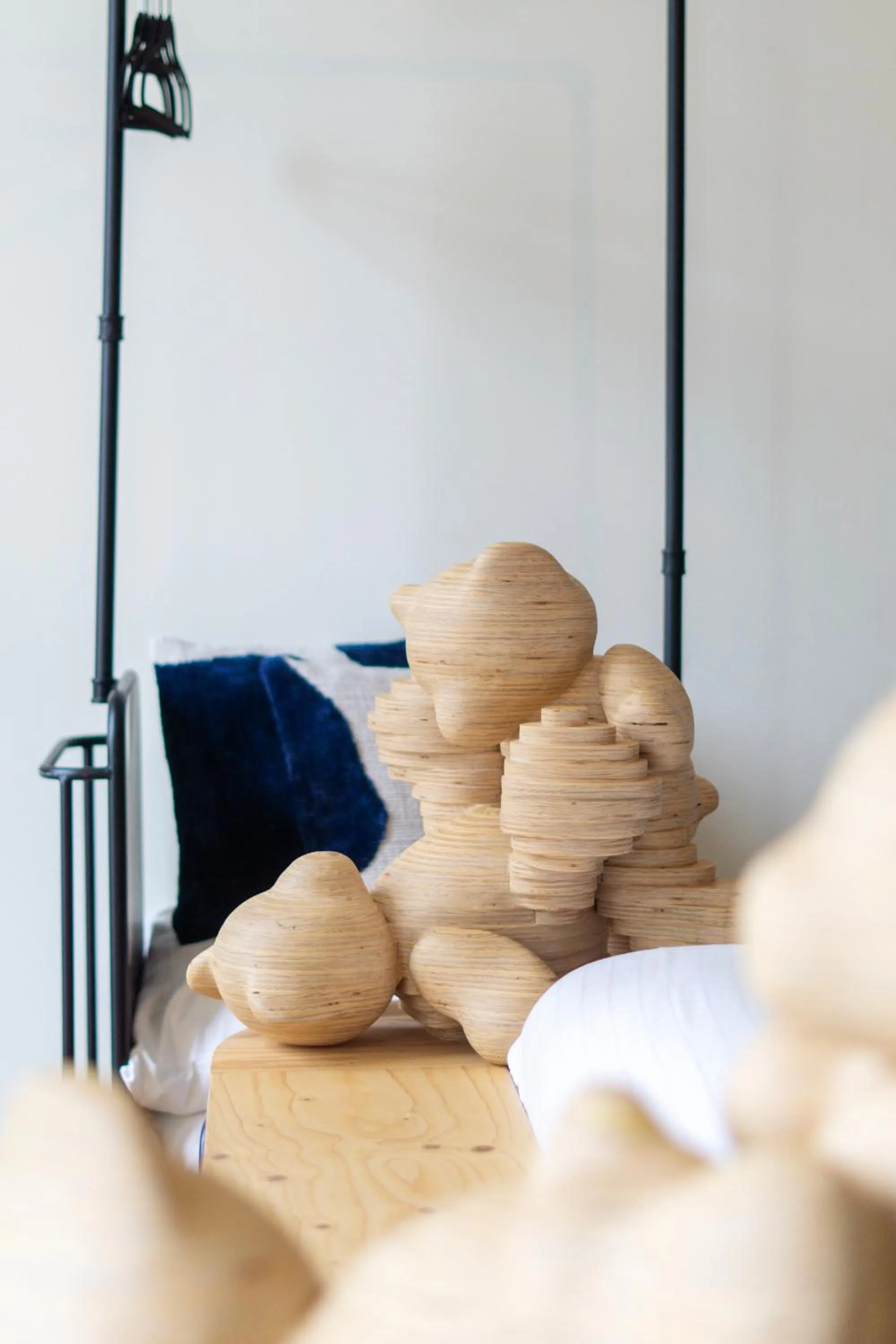 Bed in Hotel in het huis van Deventer