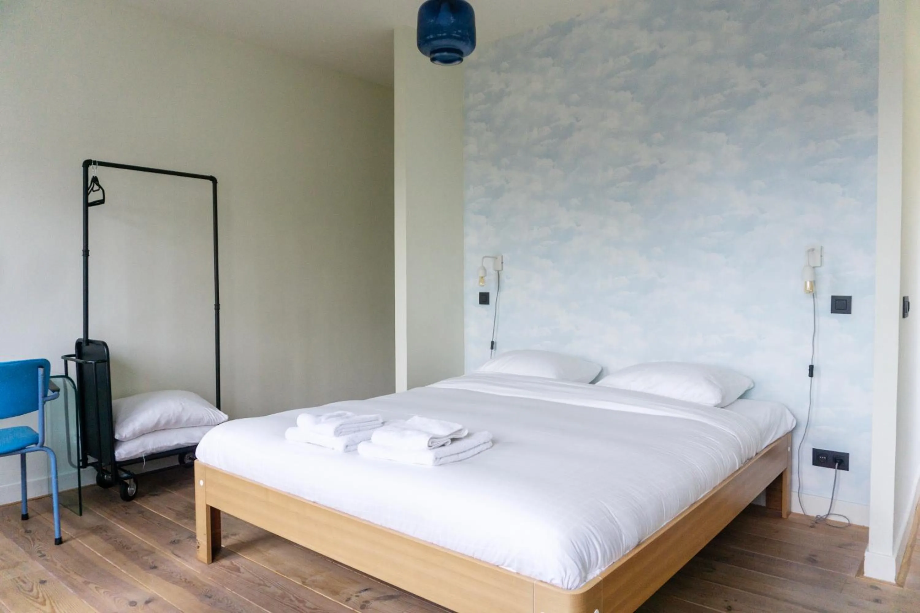 Bed in Hotel in het huis van Deventer