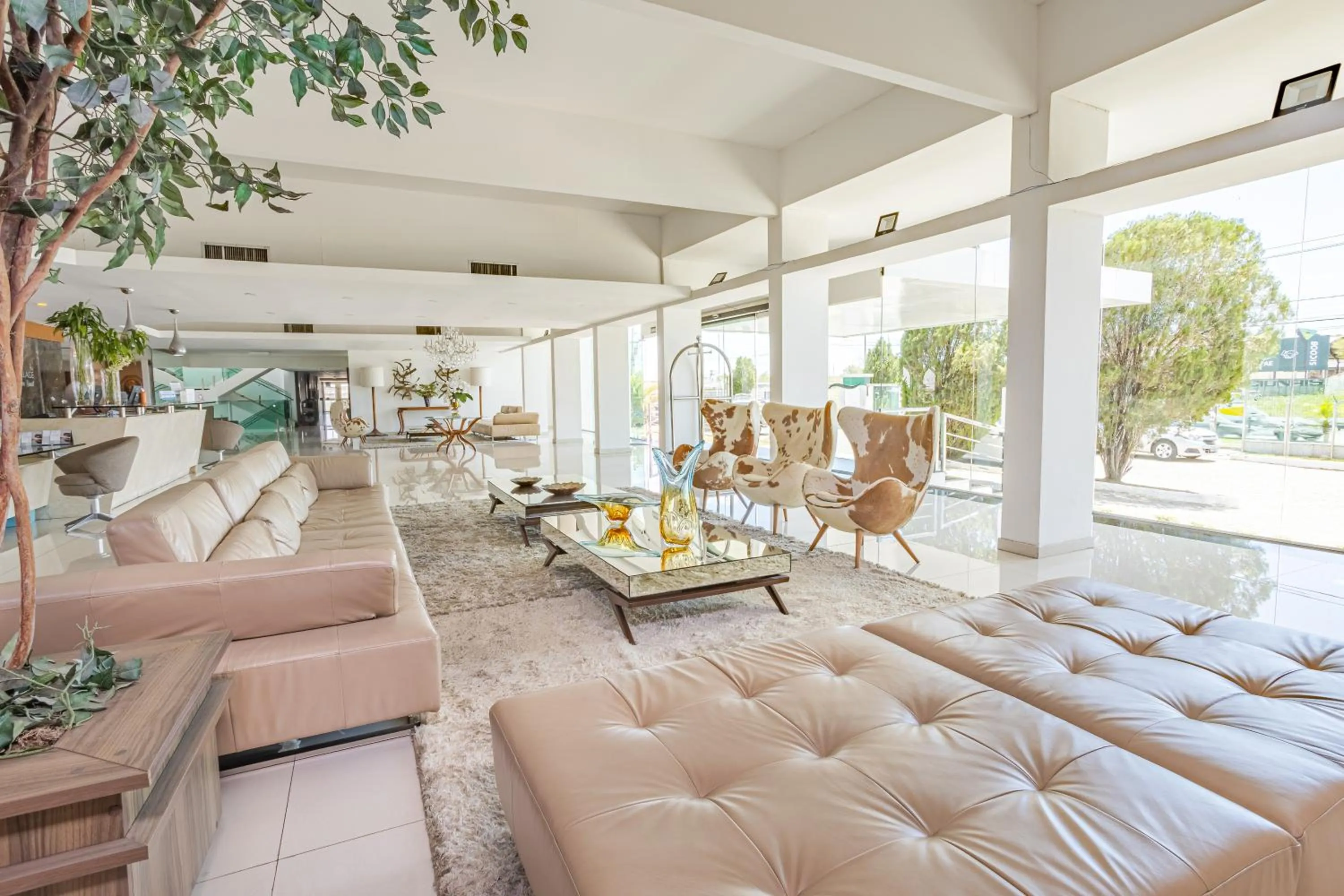 Lobby or reception in Hotel Village Premium Campina Grande