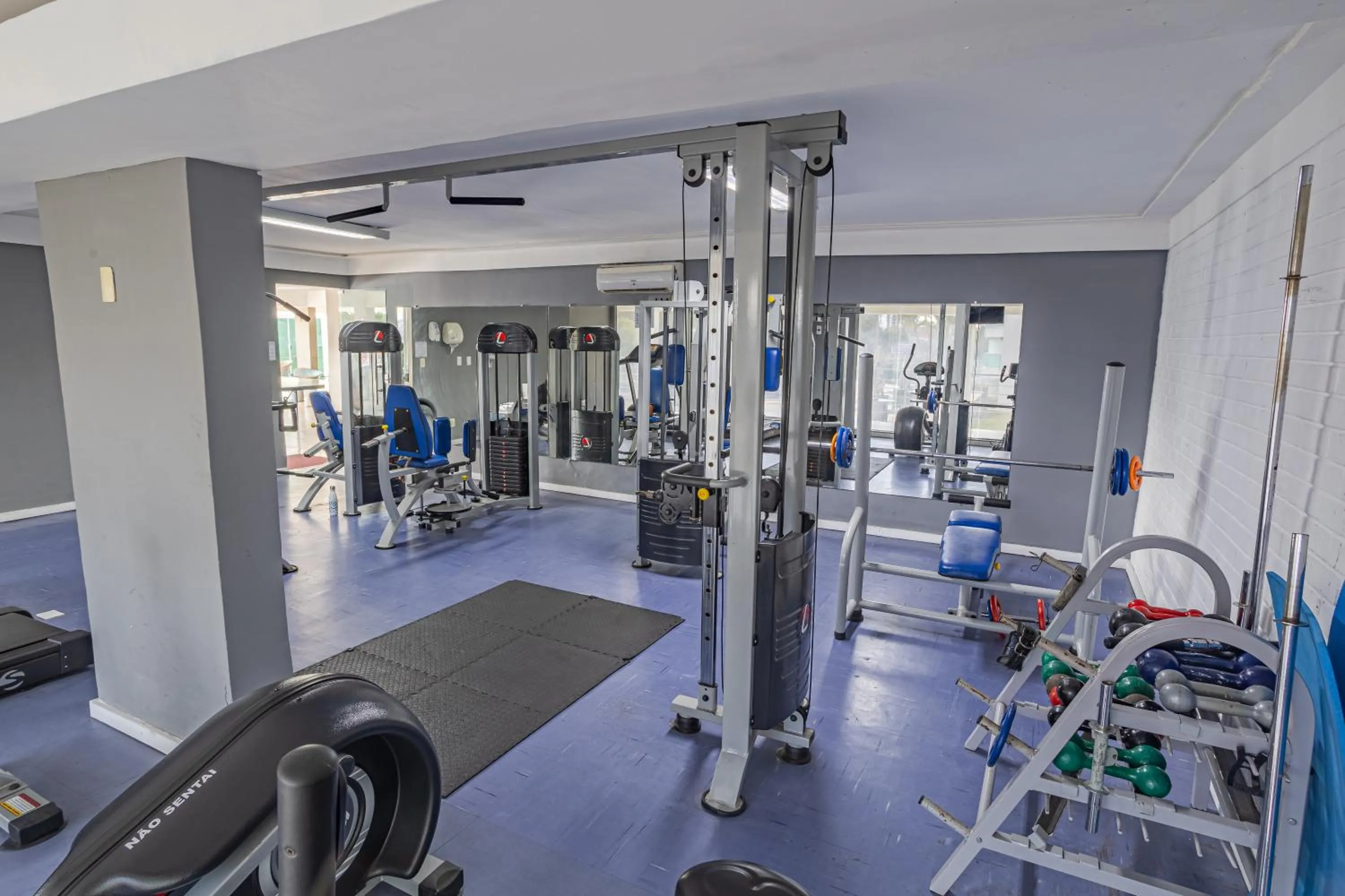 Fitness centre/facilities in Hotel Village Premium Campina Grande