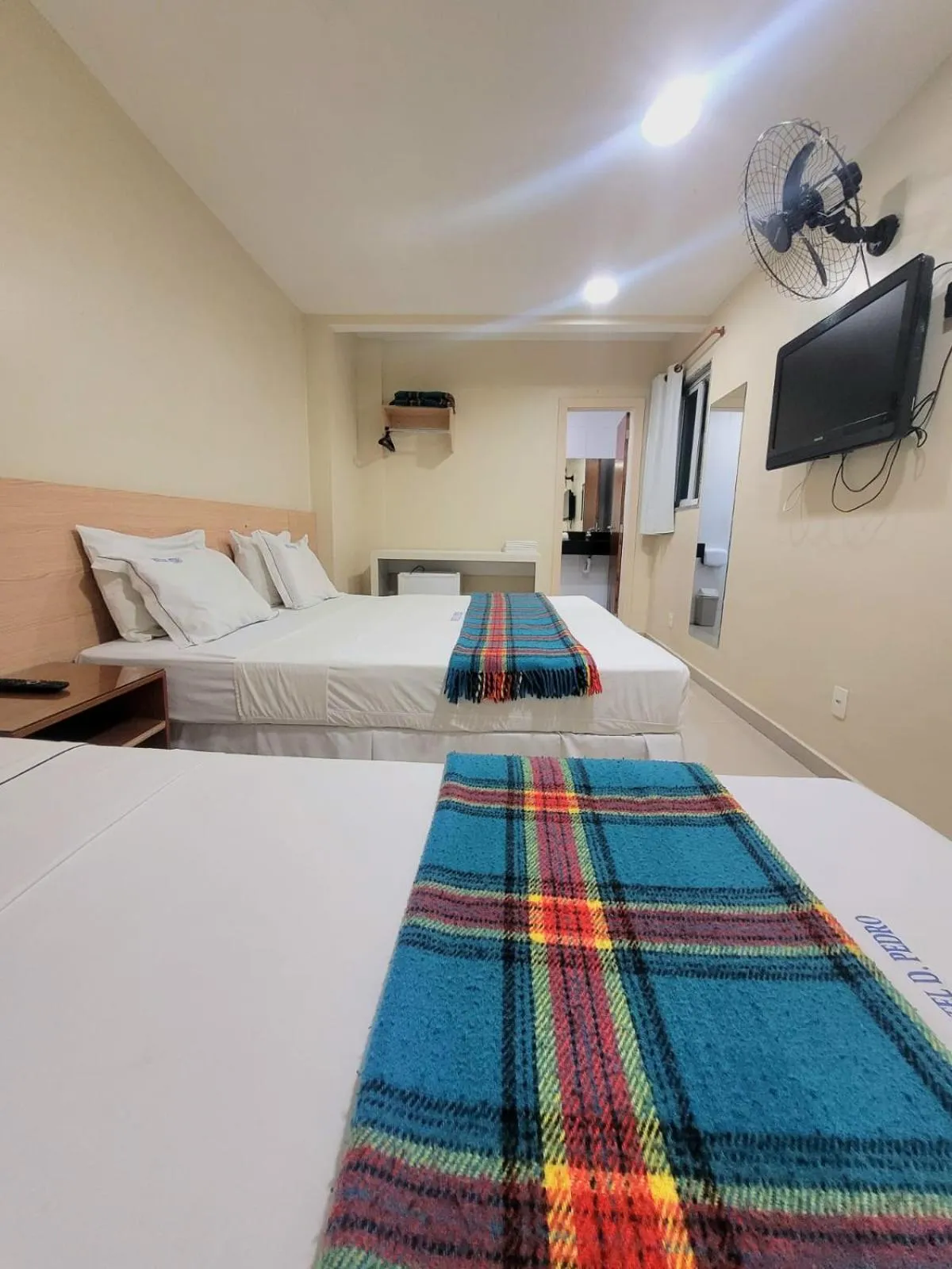 Bed in Dom Pedro Hotel