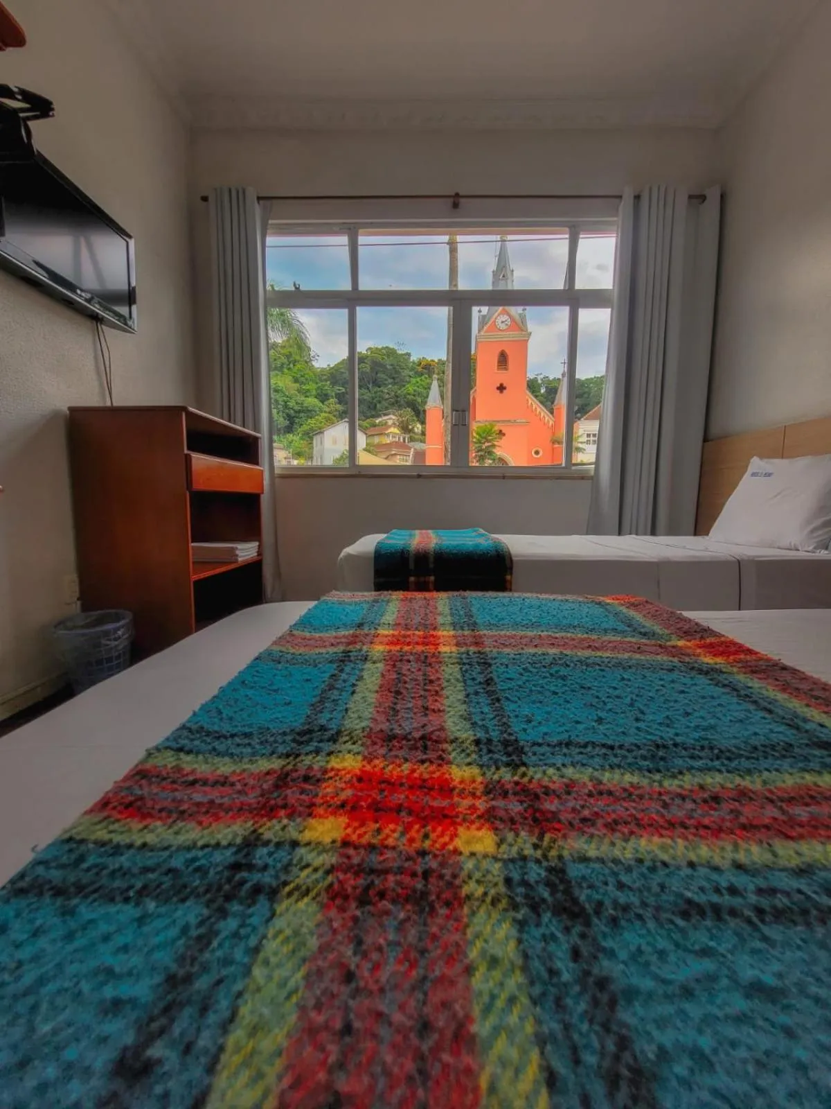 Bed in Dom Pedro Hotel