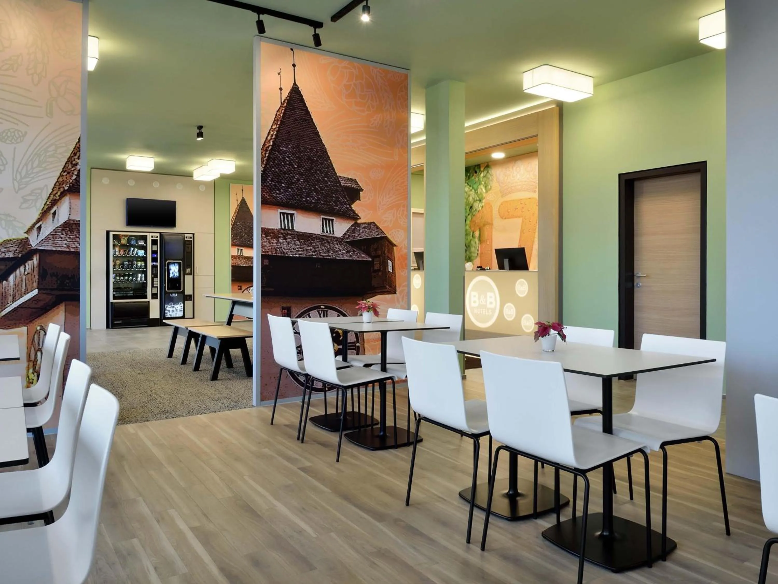 Lobby or reception in B&B Hotel Graz City-Süd