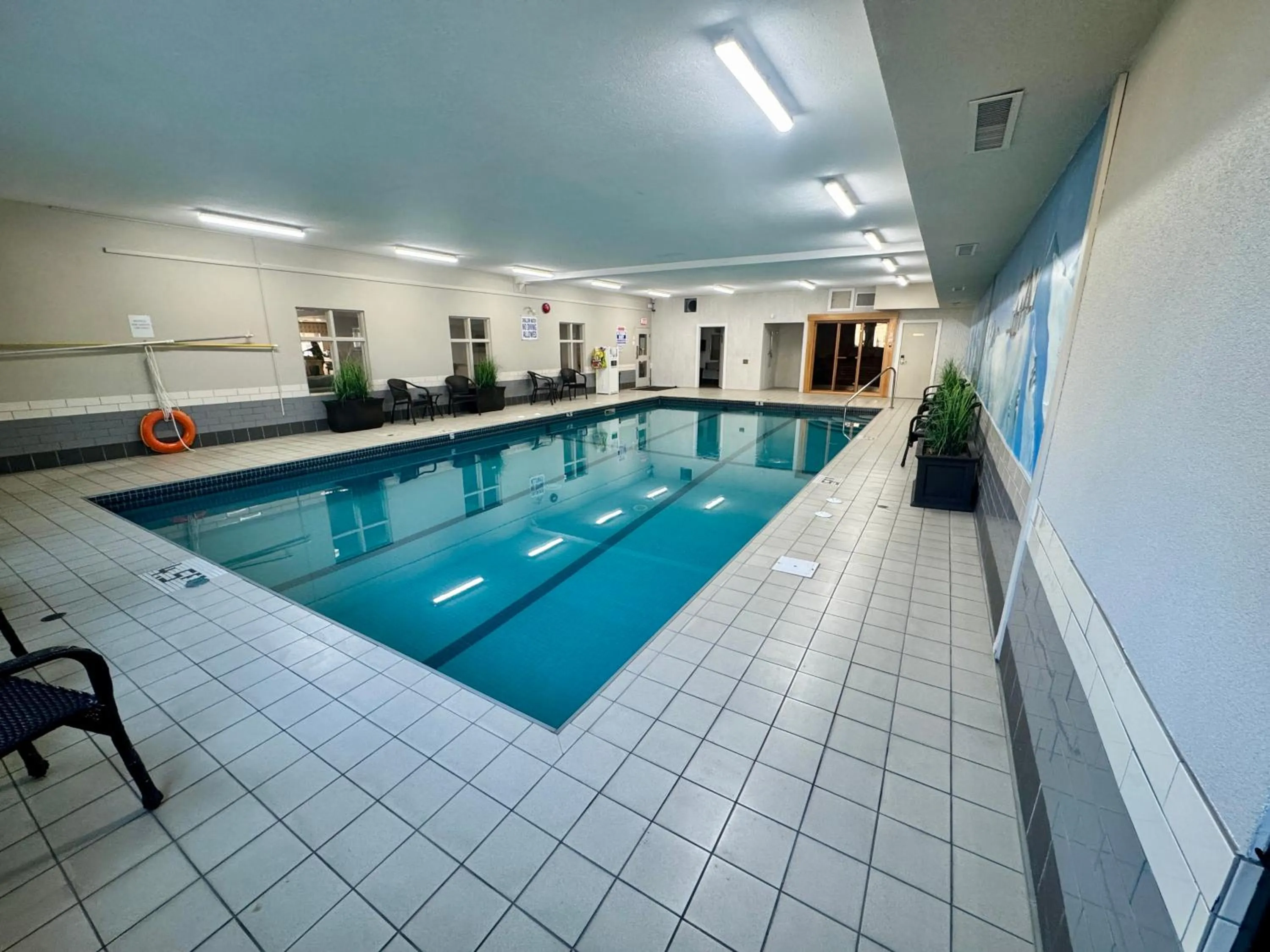 Sauna in Best Western Mountainview Inn