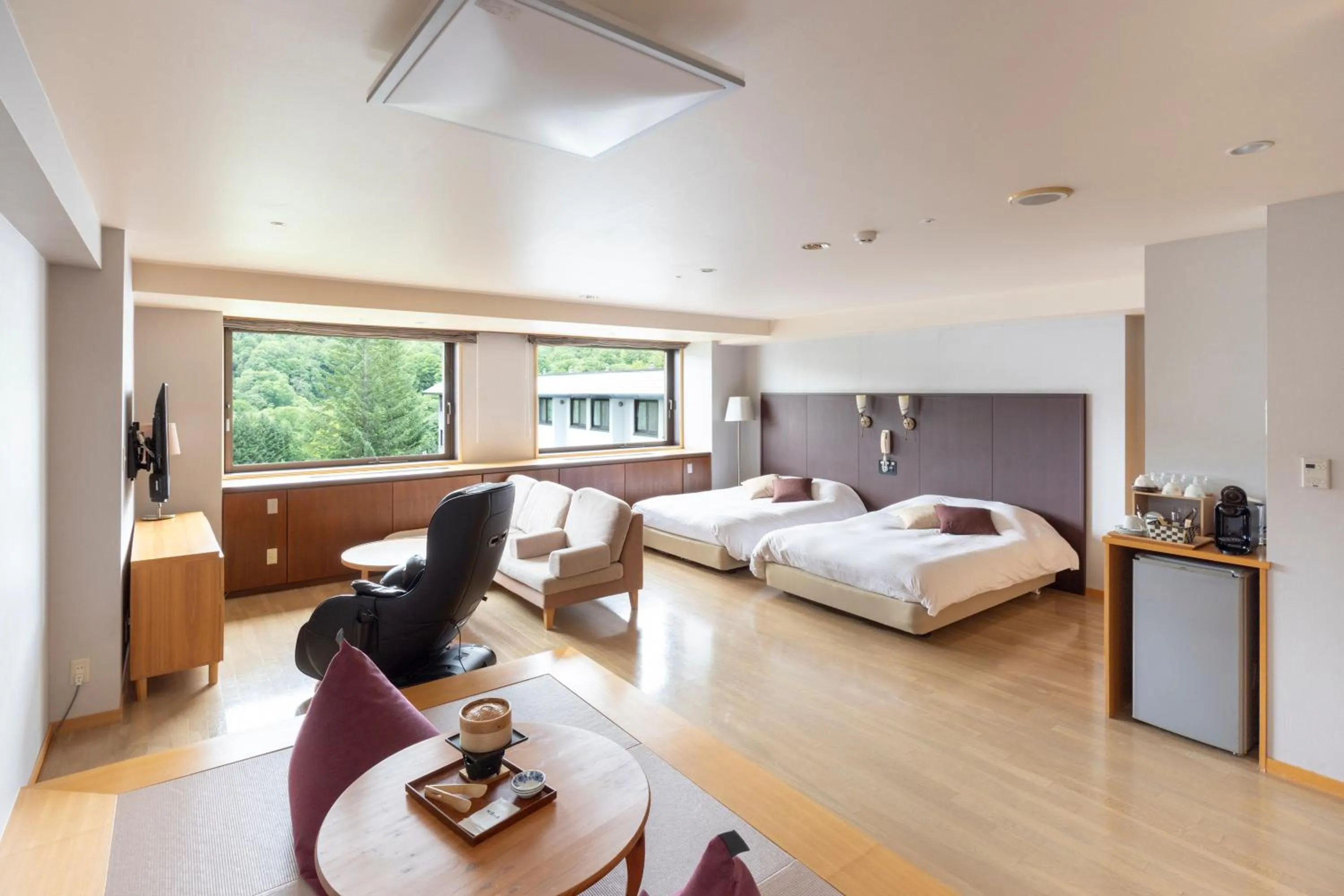 Bed in Hotel Kanronomori