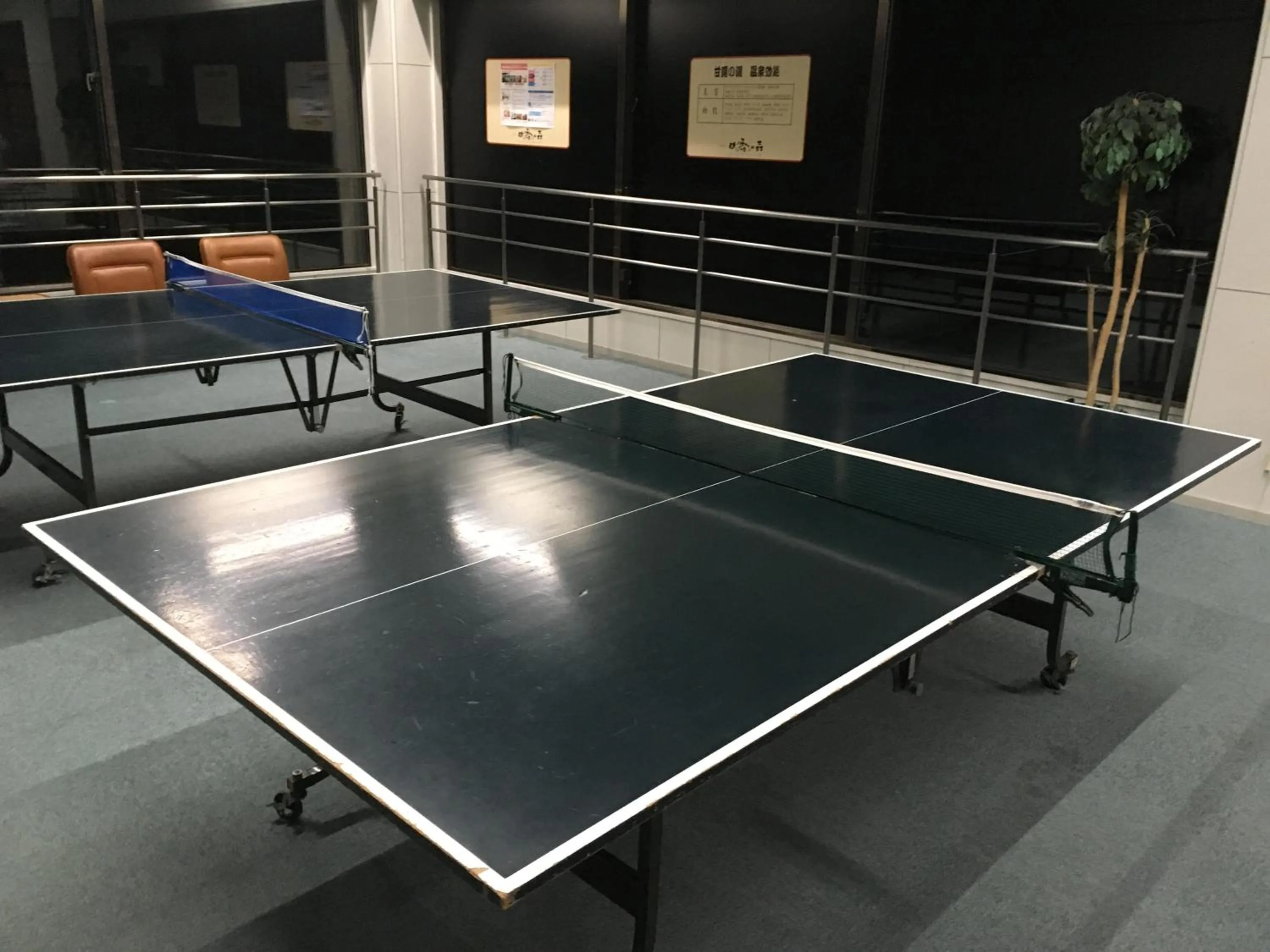 Table tennis in Hotel Kanronomori