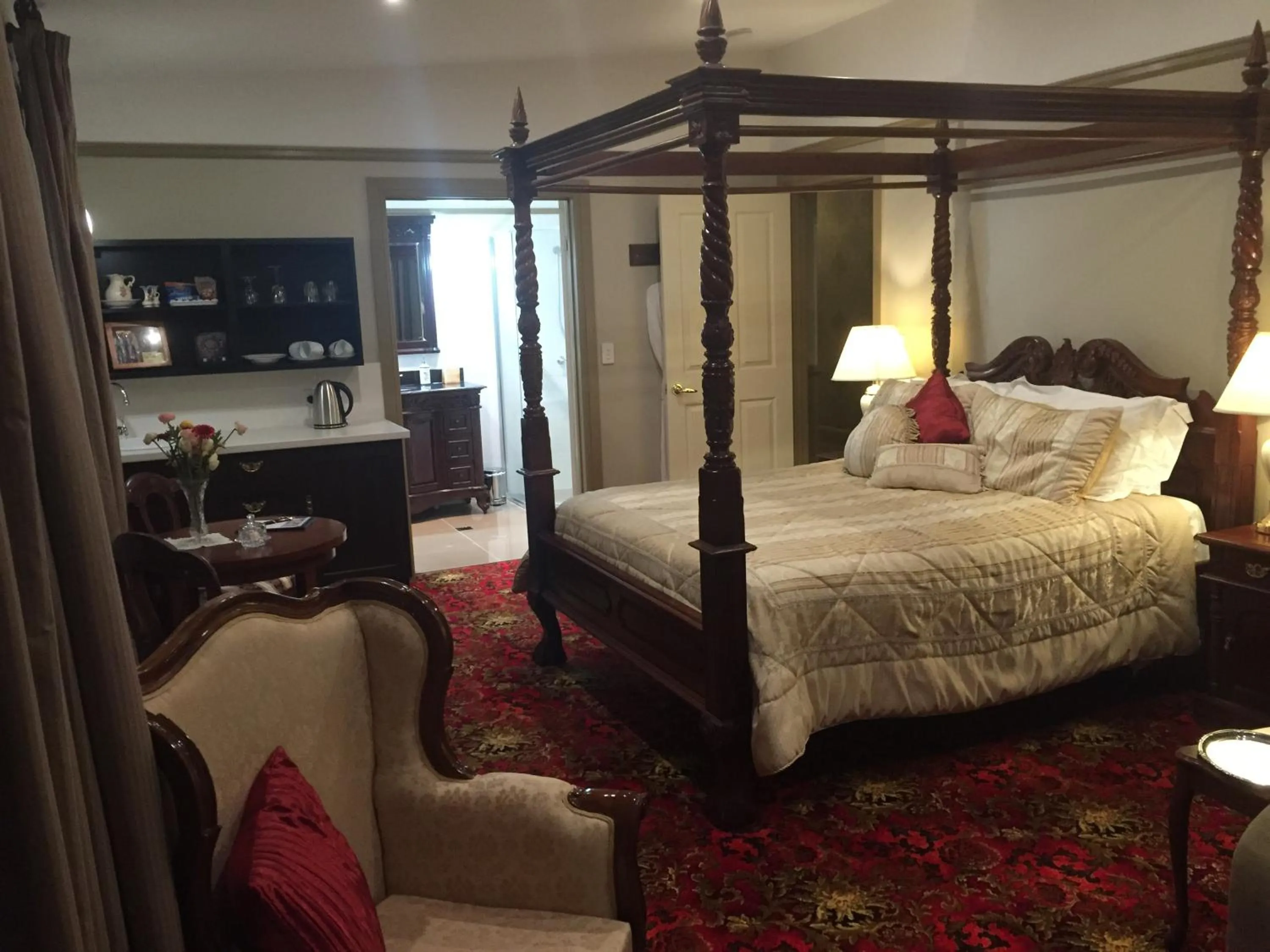 Bed in Bli Bli House Riverside Retreat