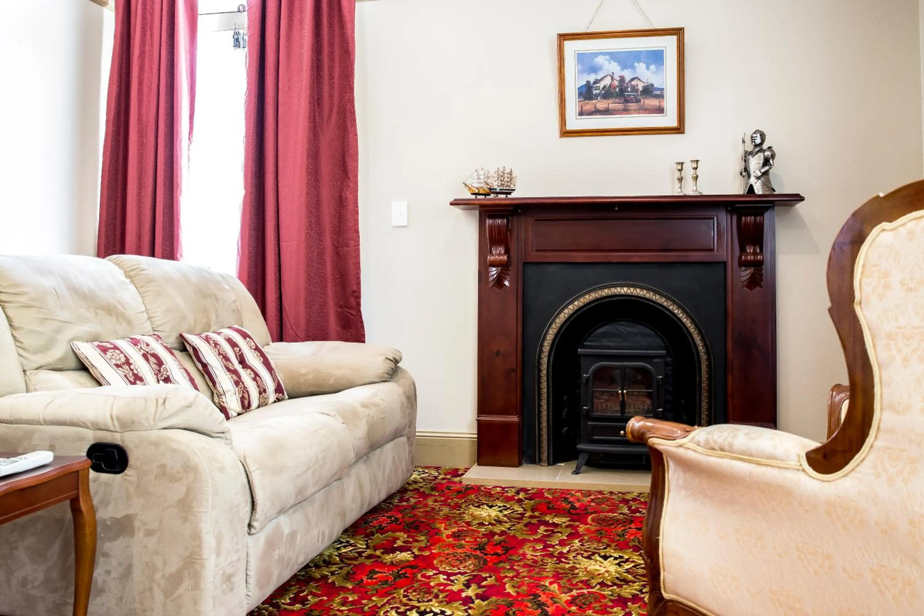 Seating area in Bli Bli House Riverside Retreat