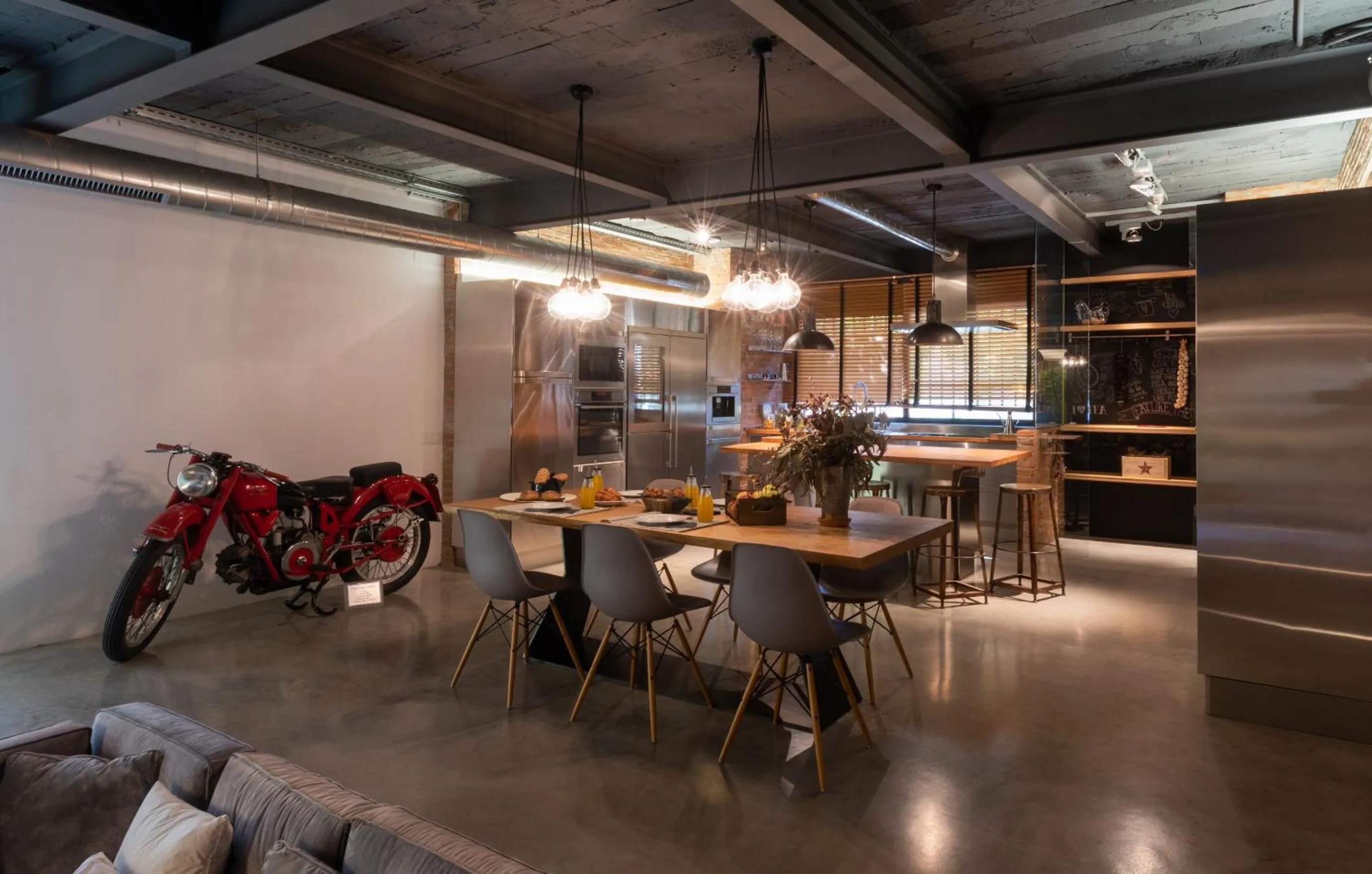 Kitchen or kitchenette in Petit Luxe Loft