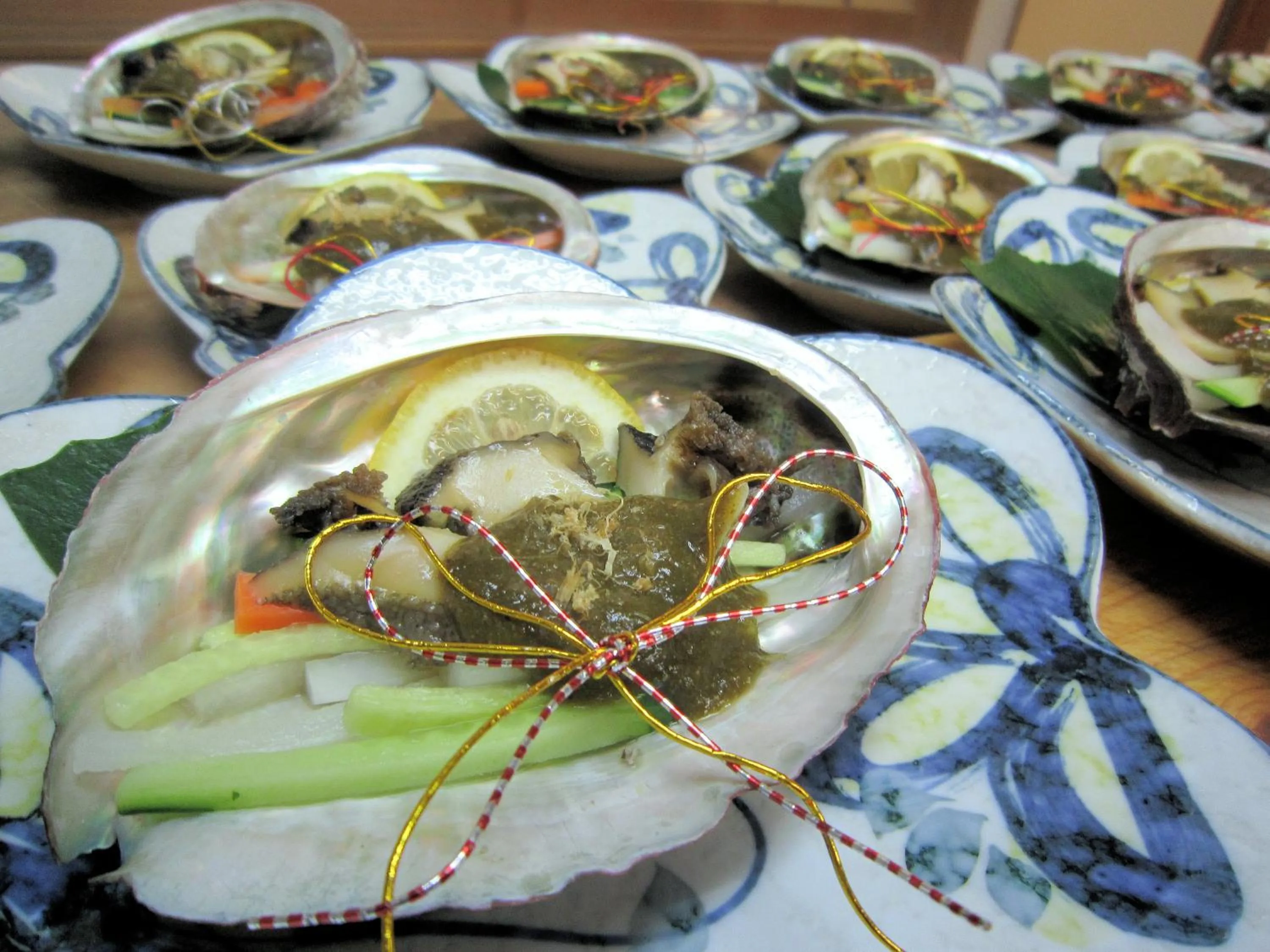 Food and drinks in Ryokan Taishoro