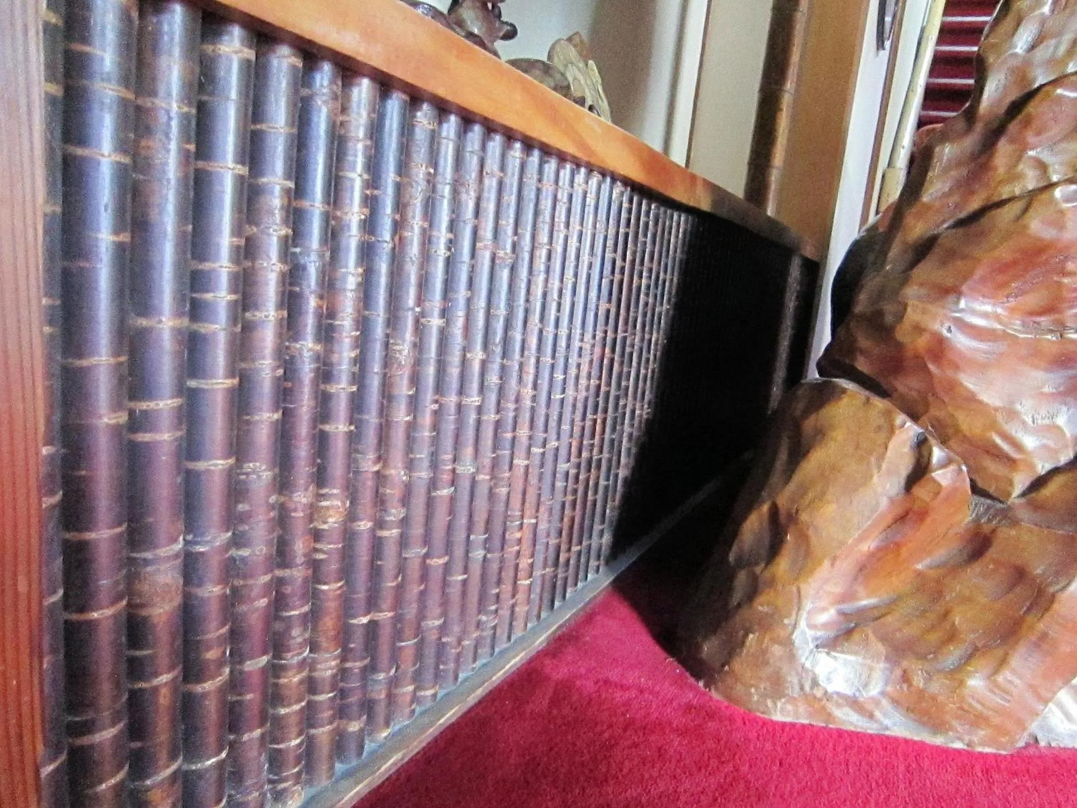 Decorative detail in Ryokan Taishoro