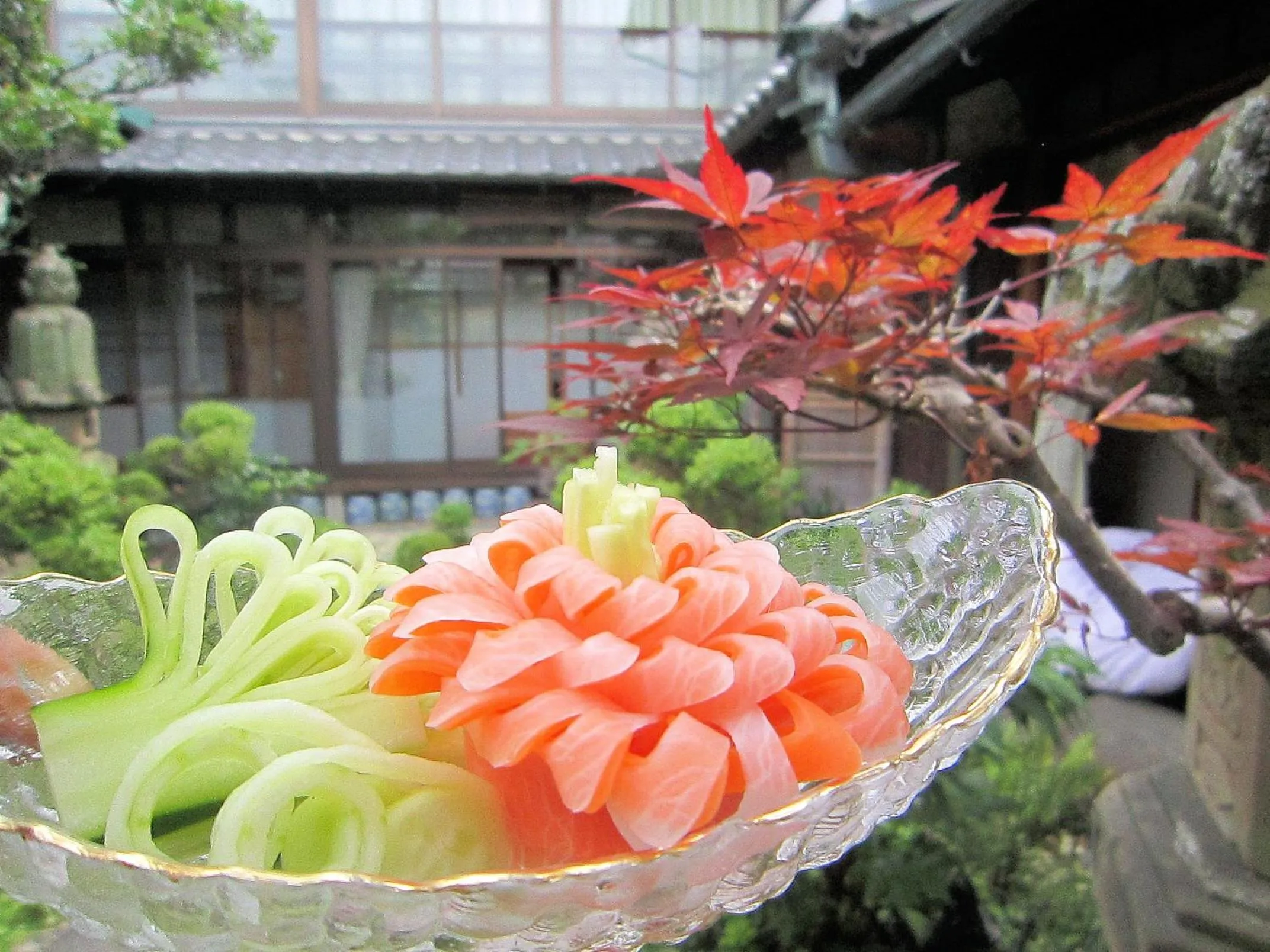 Food close-up in Ryokan Taishoro