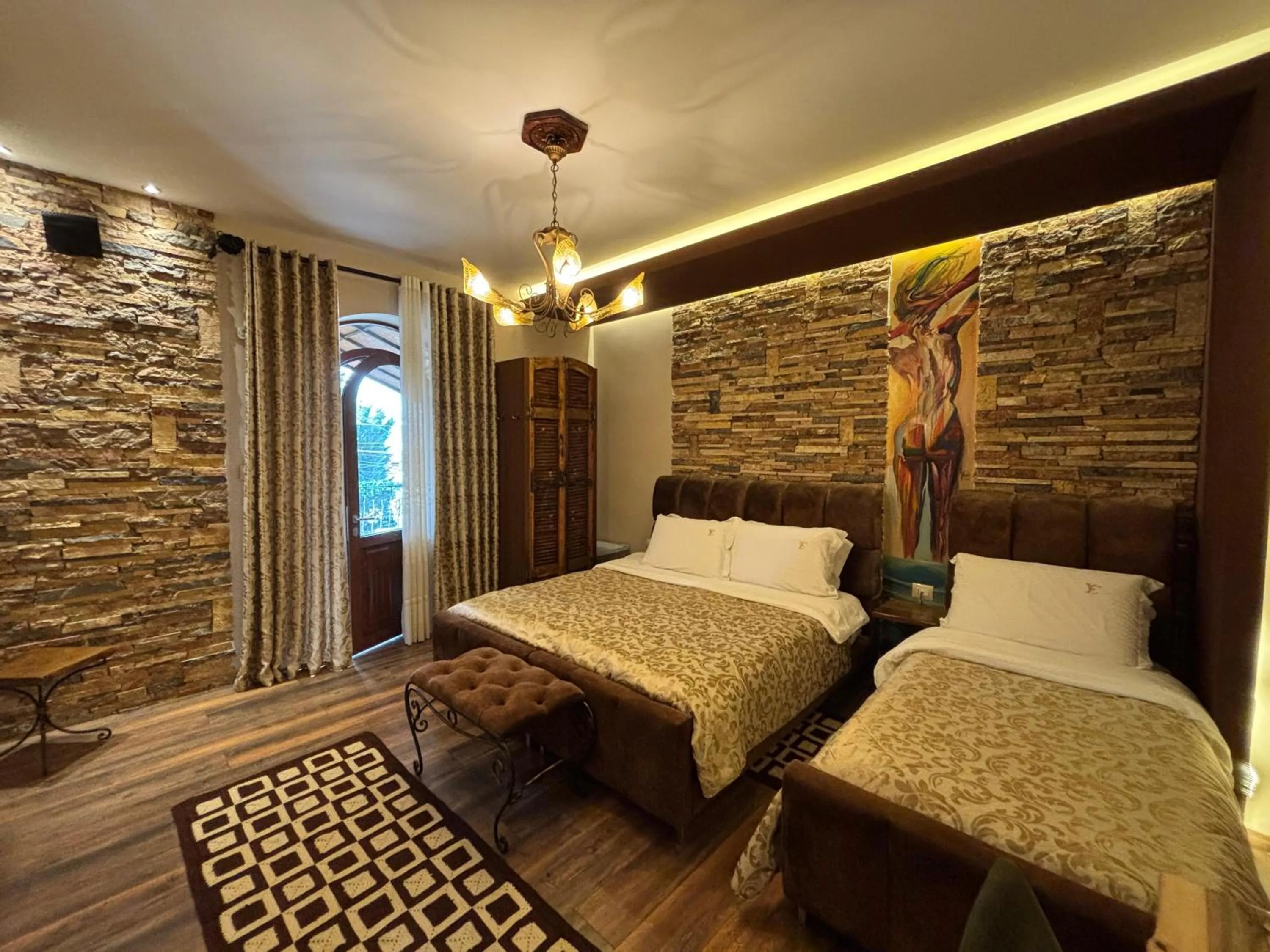 Bed in Vila Eden Boutique Hotel