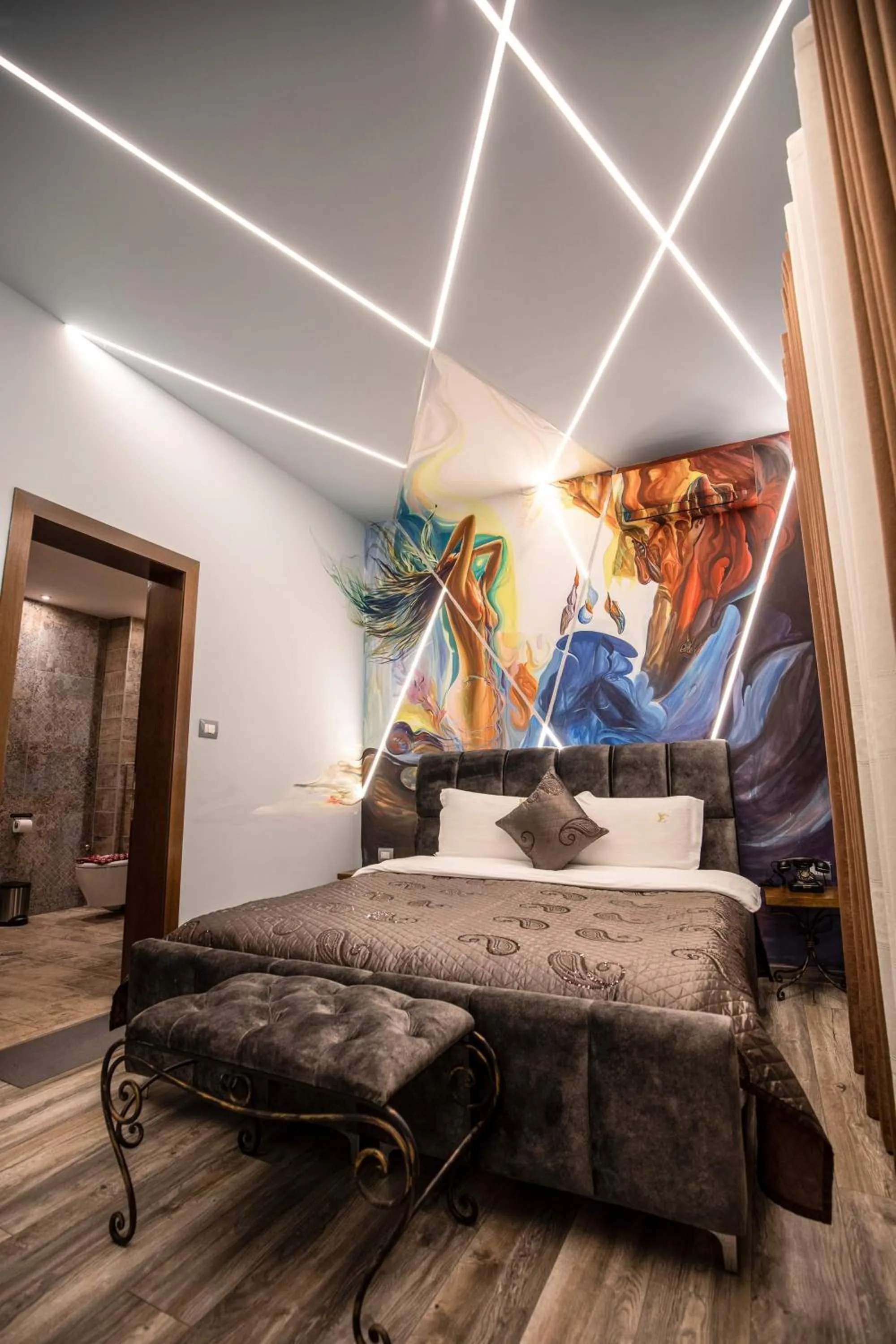 Bed in Vila Eden Boutique Hotel