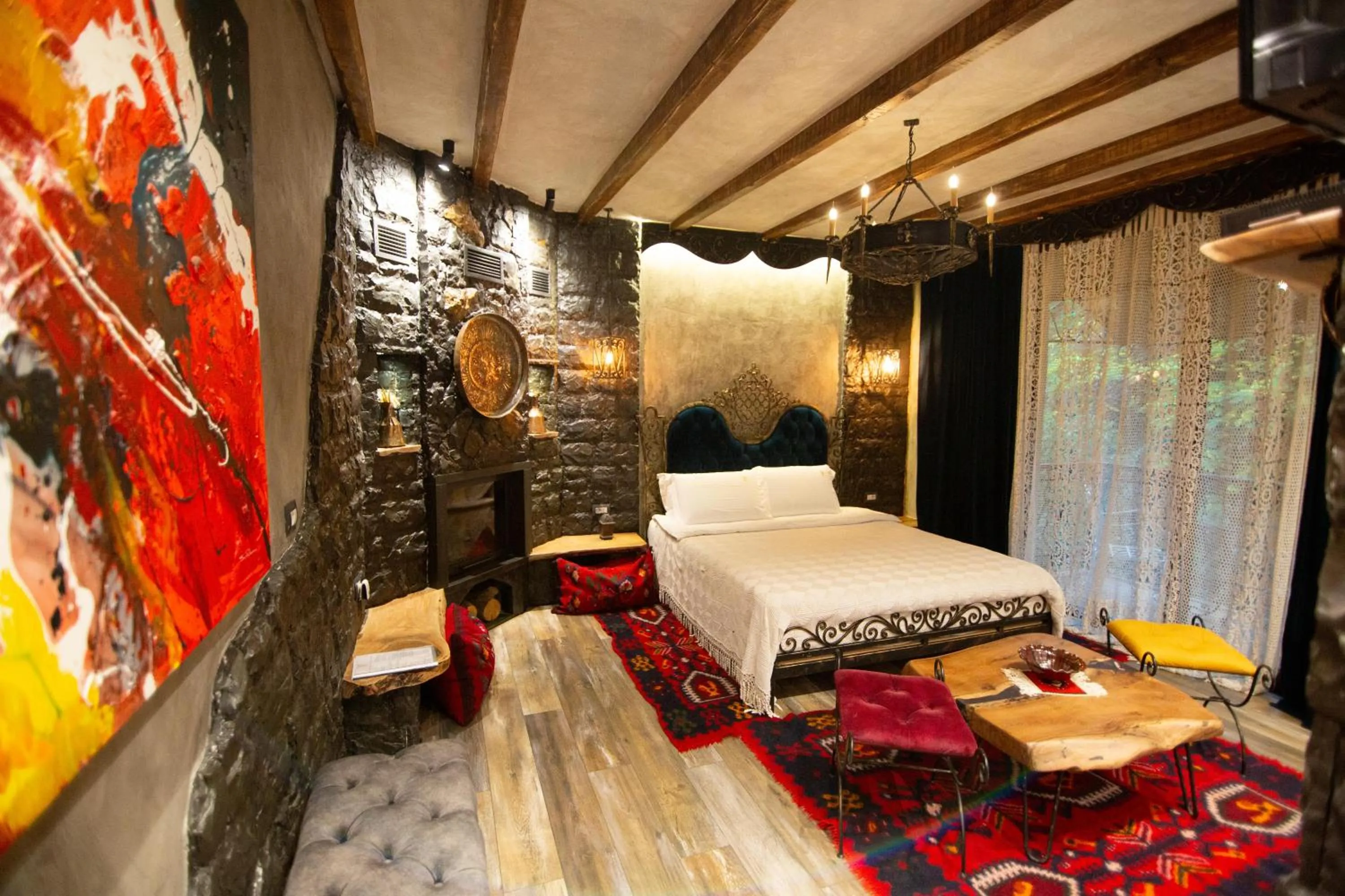 Bed in Vila Eden Boutique Hotel