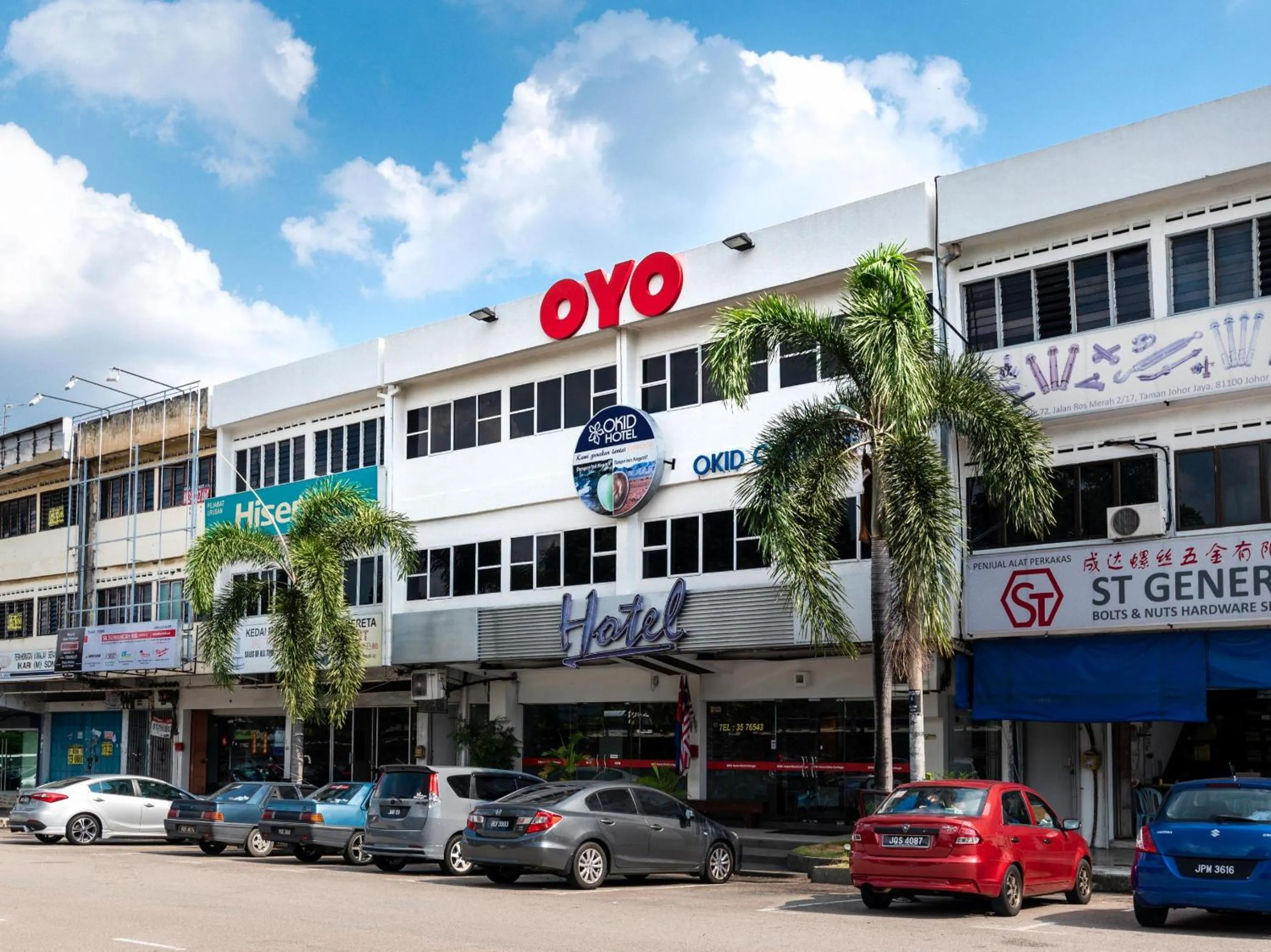 Property building in Okid Hotel