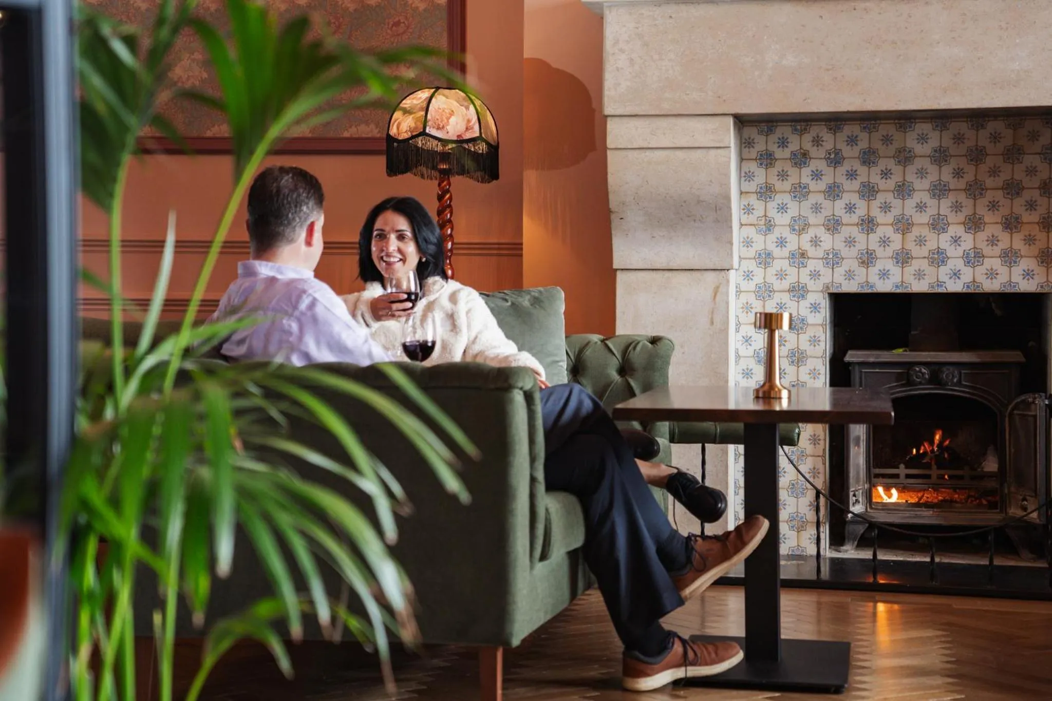 People in Mulranny Park Hotel