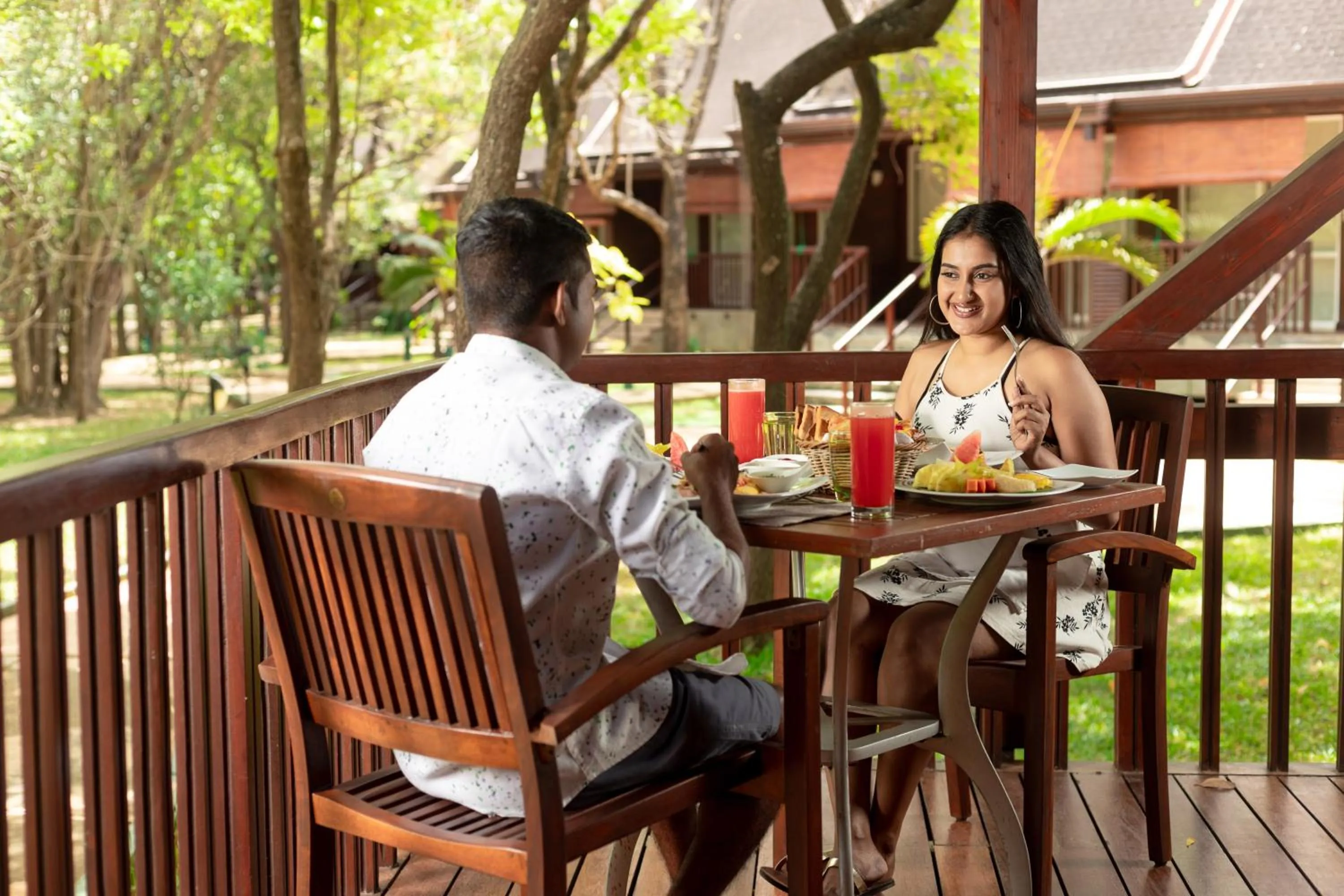 Patio in Occidental Paradise Dambulla