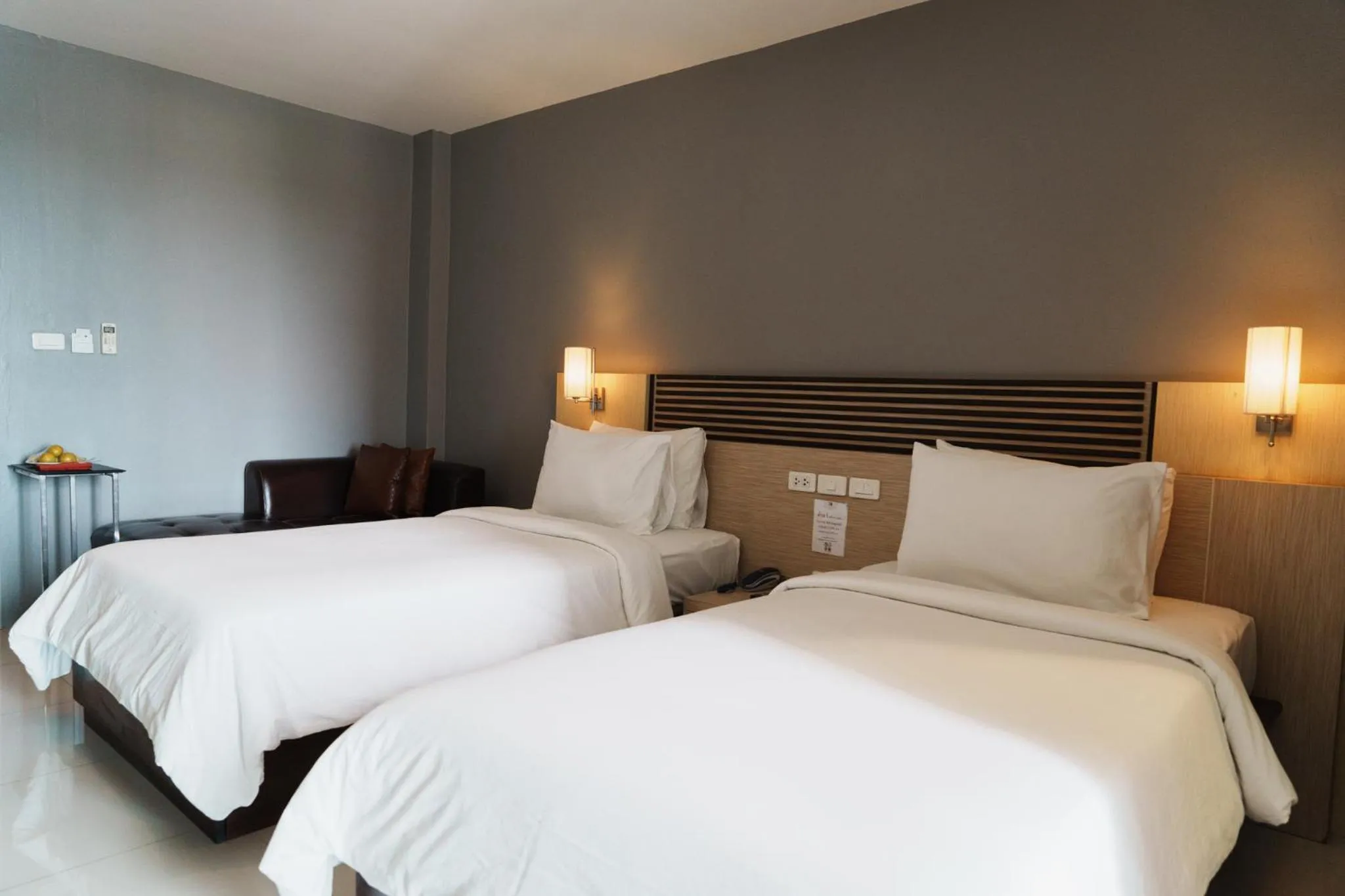 Bed in Green Hotel and Resort