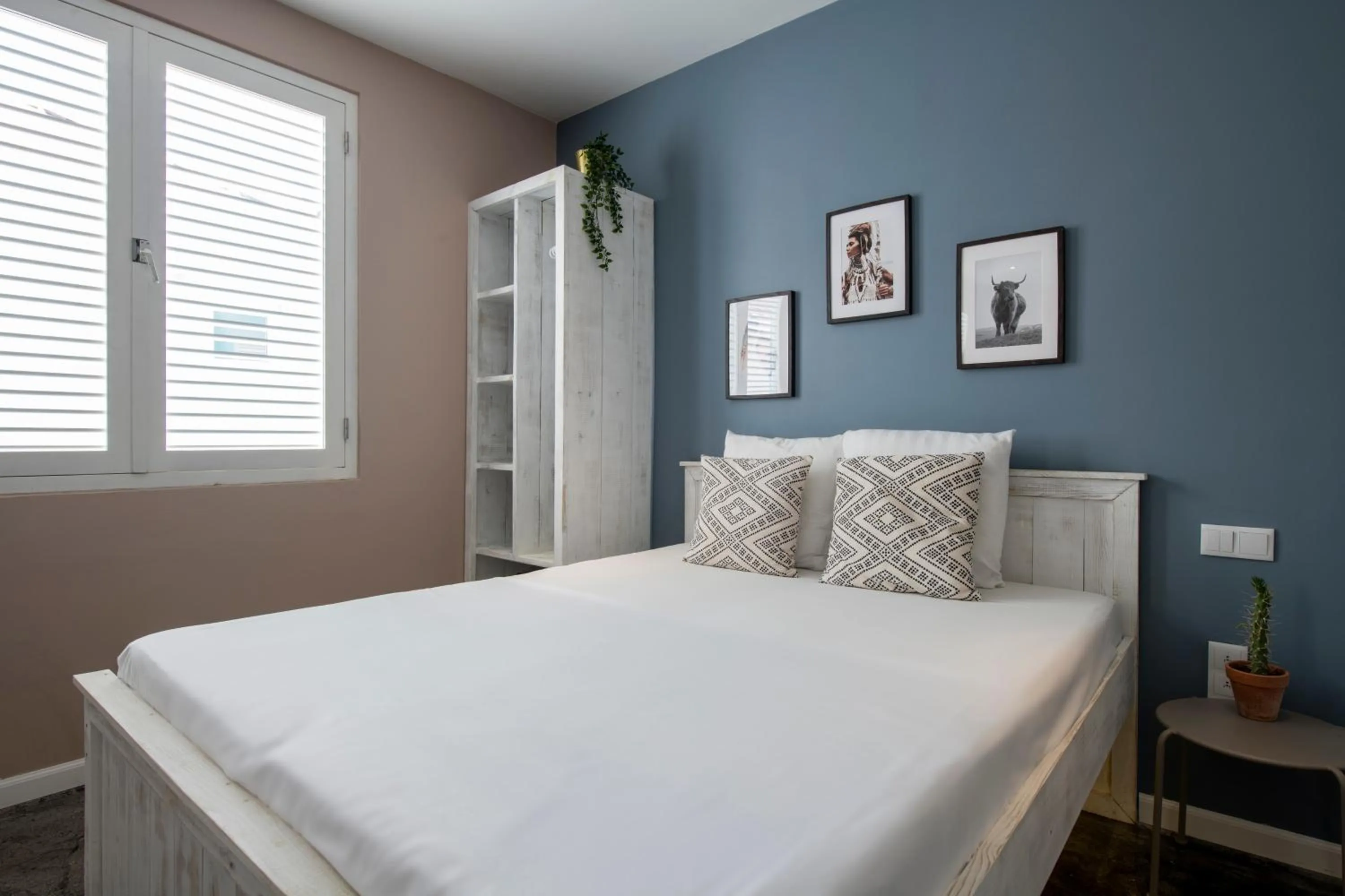 Bed in BOHO Bohemian Boutique Hotel