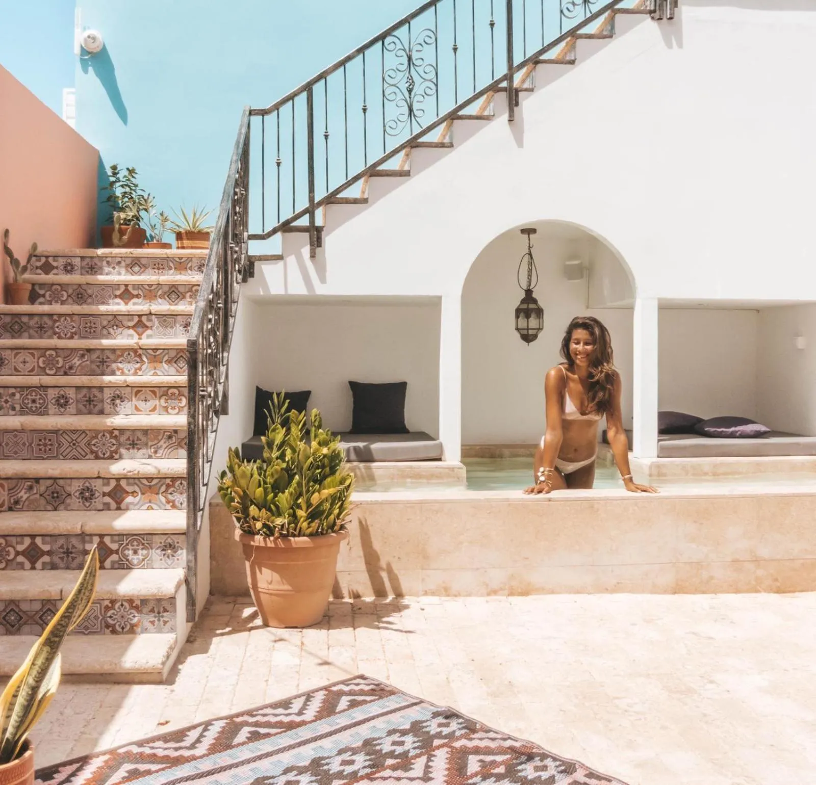 Garden in BOHO Bohemian Boutique Hotel