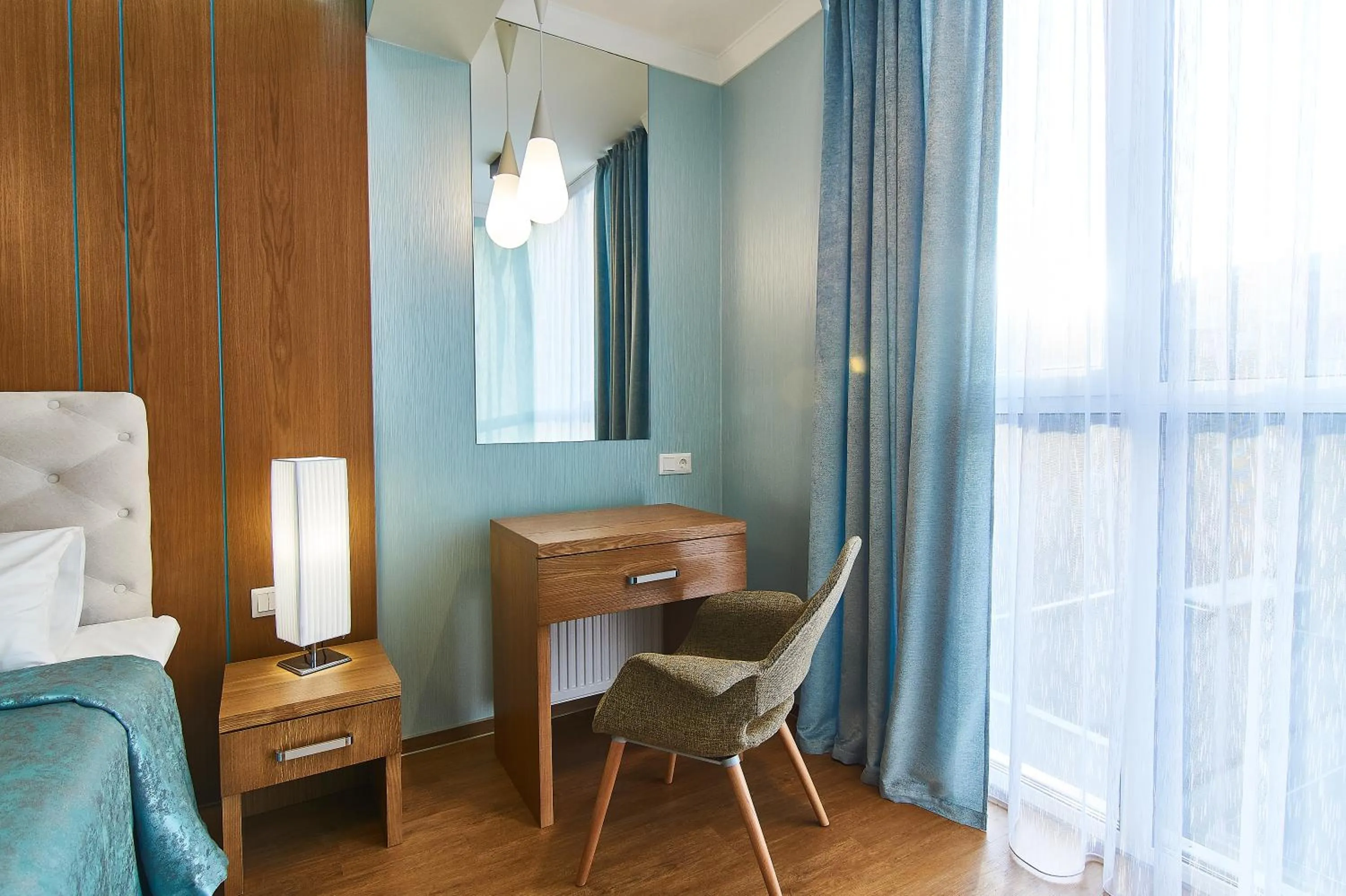 Communal lounge/ TV room in Light Hotel