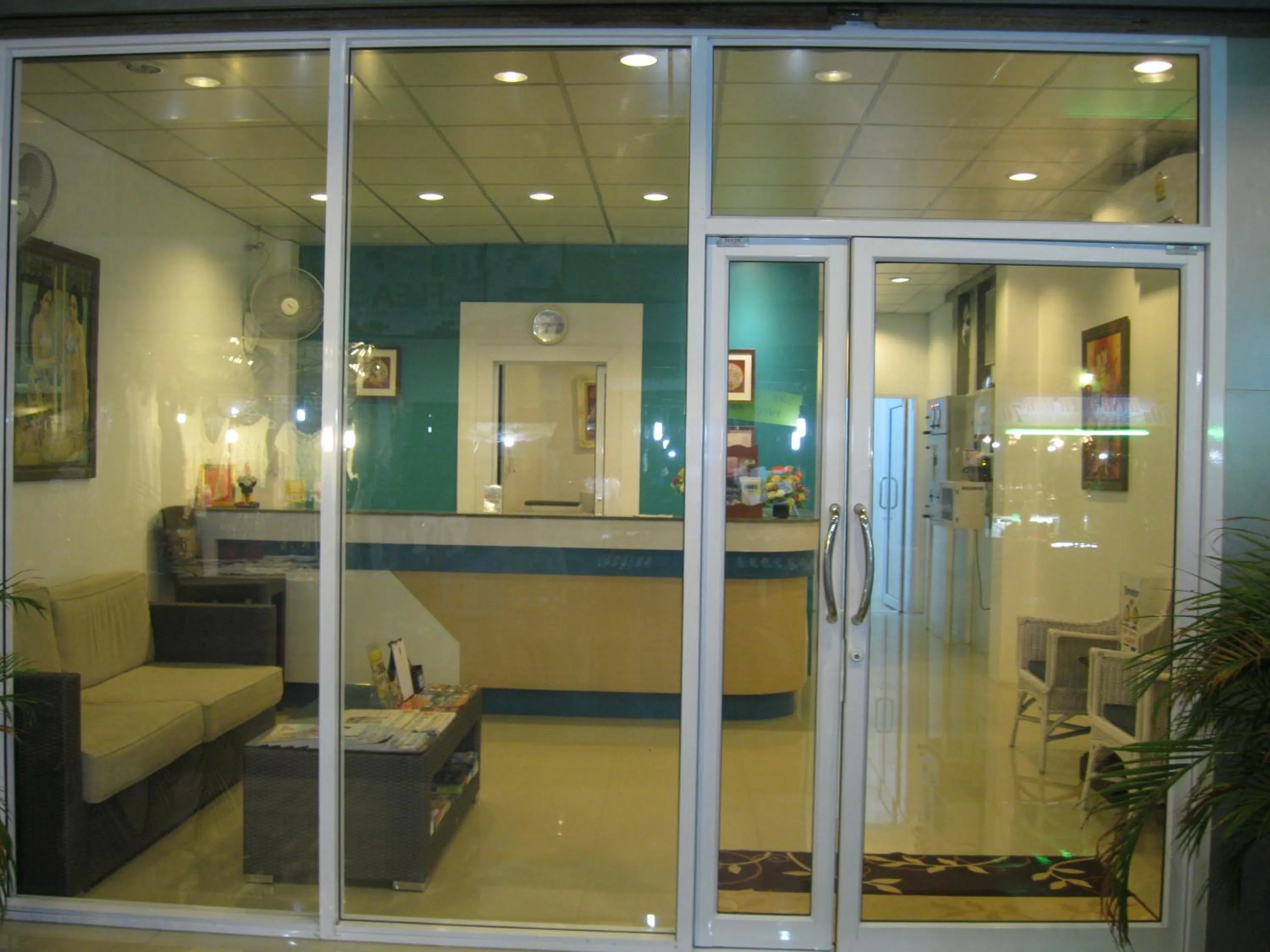 Lobby or reception in Orchid Residence Samui