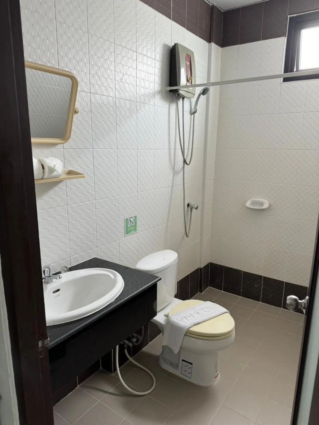 Shower in Orchid Residence Samui