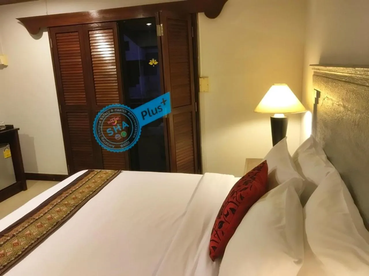 Bed in Le Tanjong House