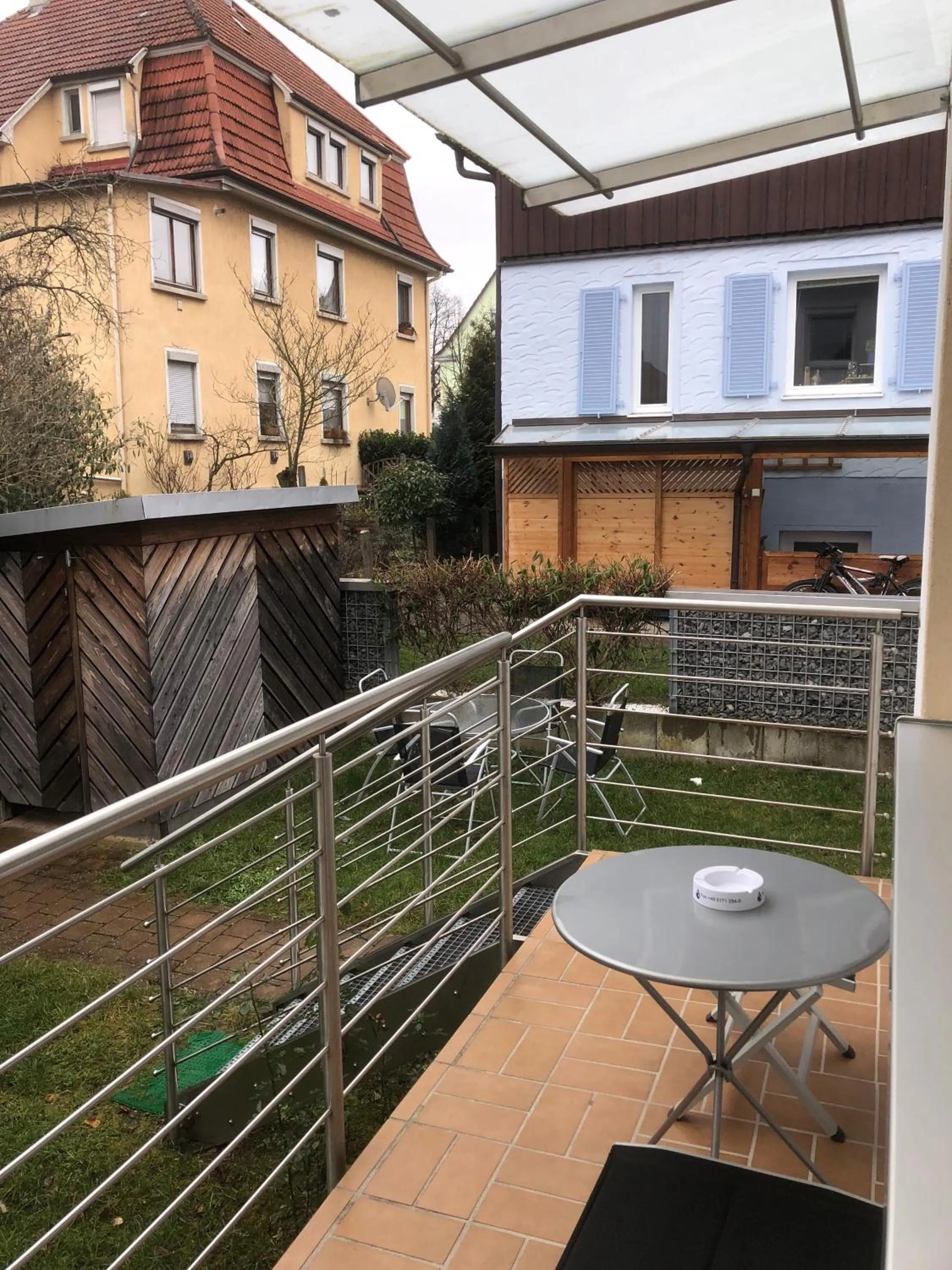 Balcony/Terrace in Fewo Reutlingen Heinestrasse OG