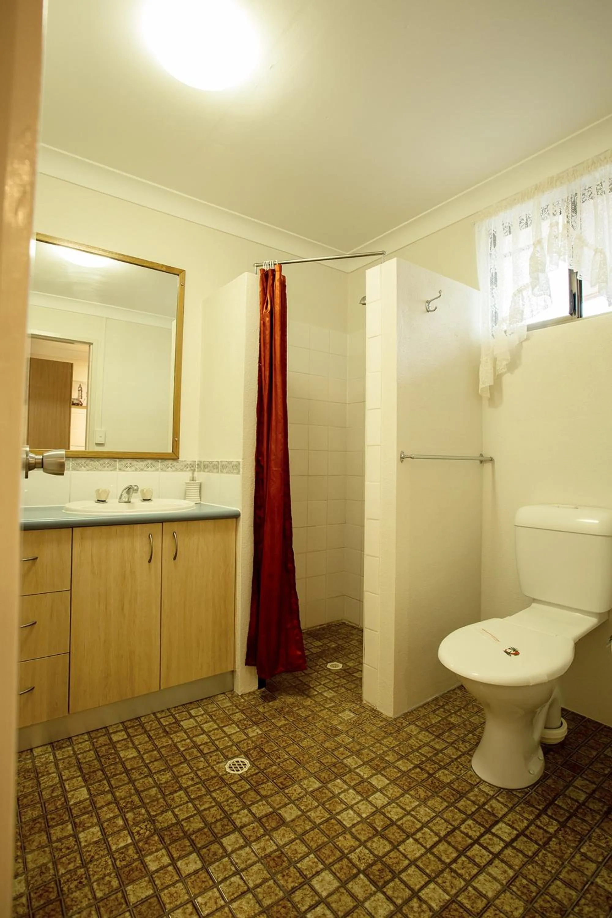 Shower in Pialba Motor Inn