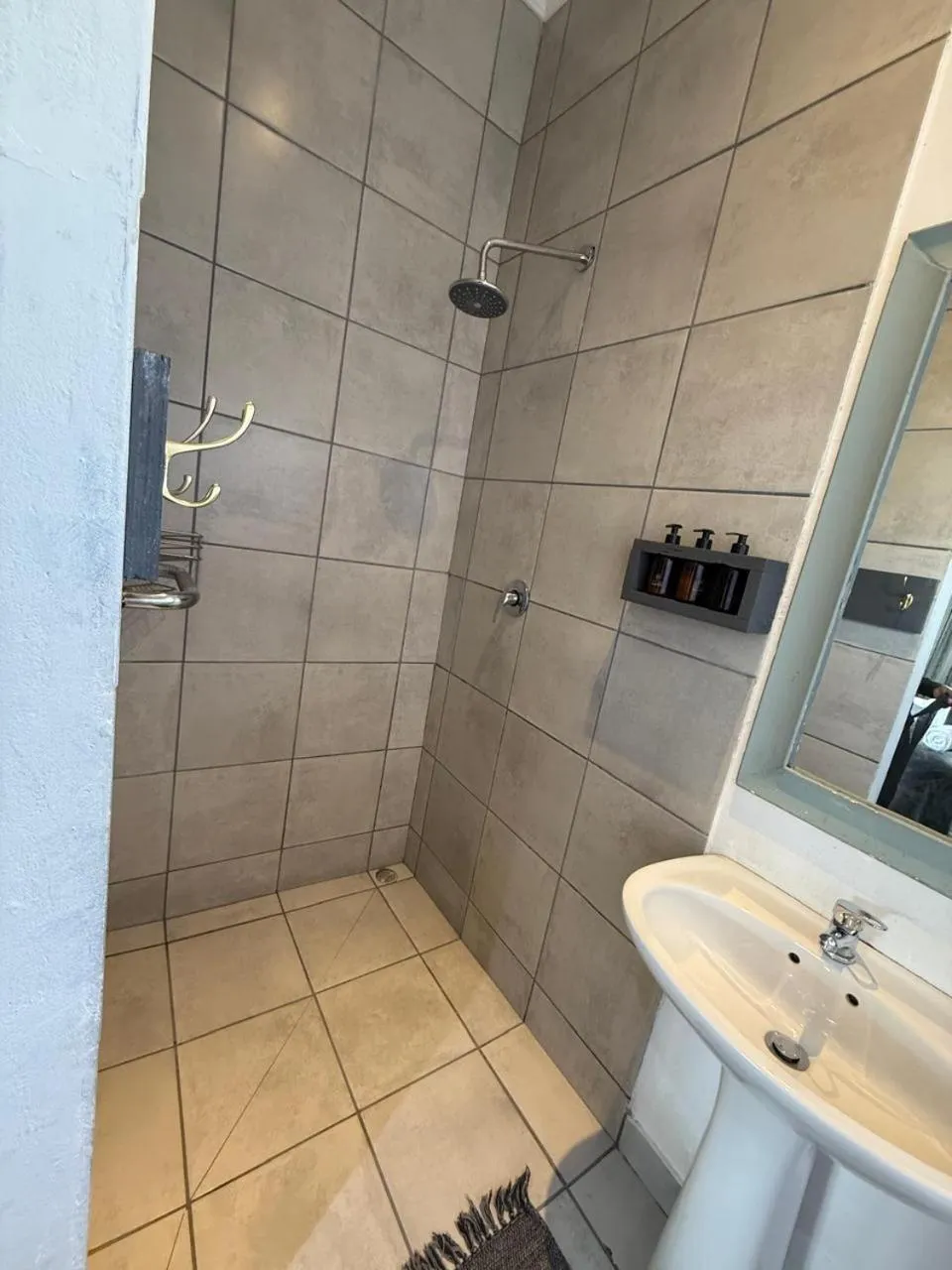 Shower in Middelplaas Paarl Guesthouse