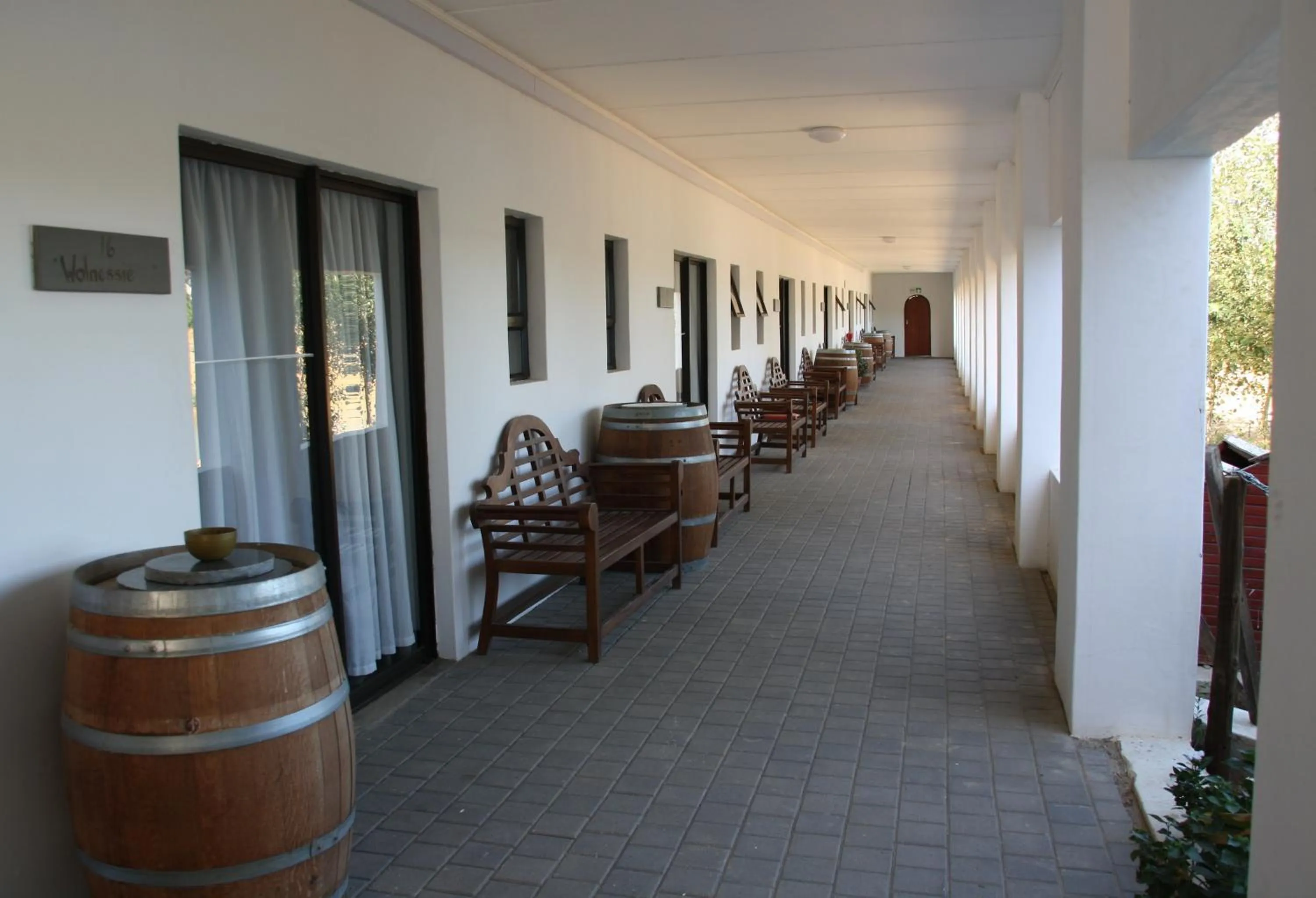 Balcony/Terrace in Middelplaas Paarl Guesthouse