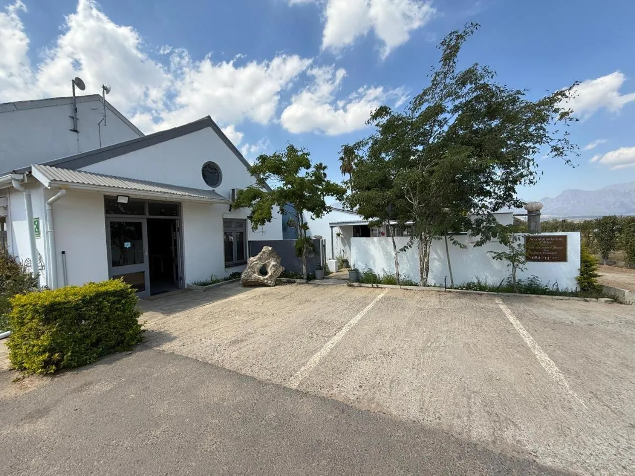 Lobby or reception in Middelplaas Paarl Guesthouse