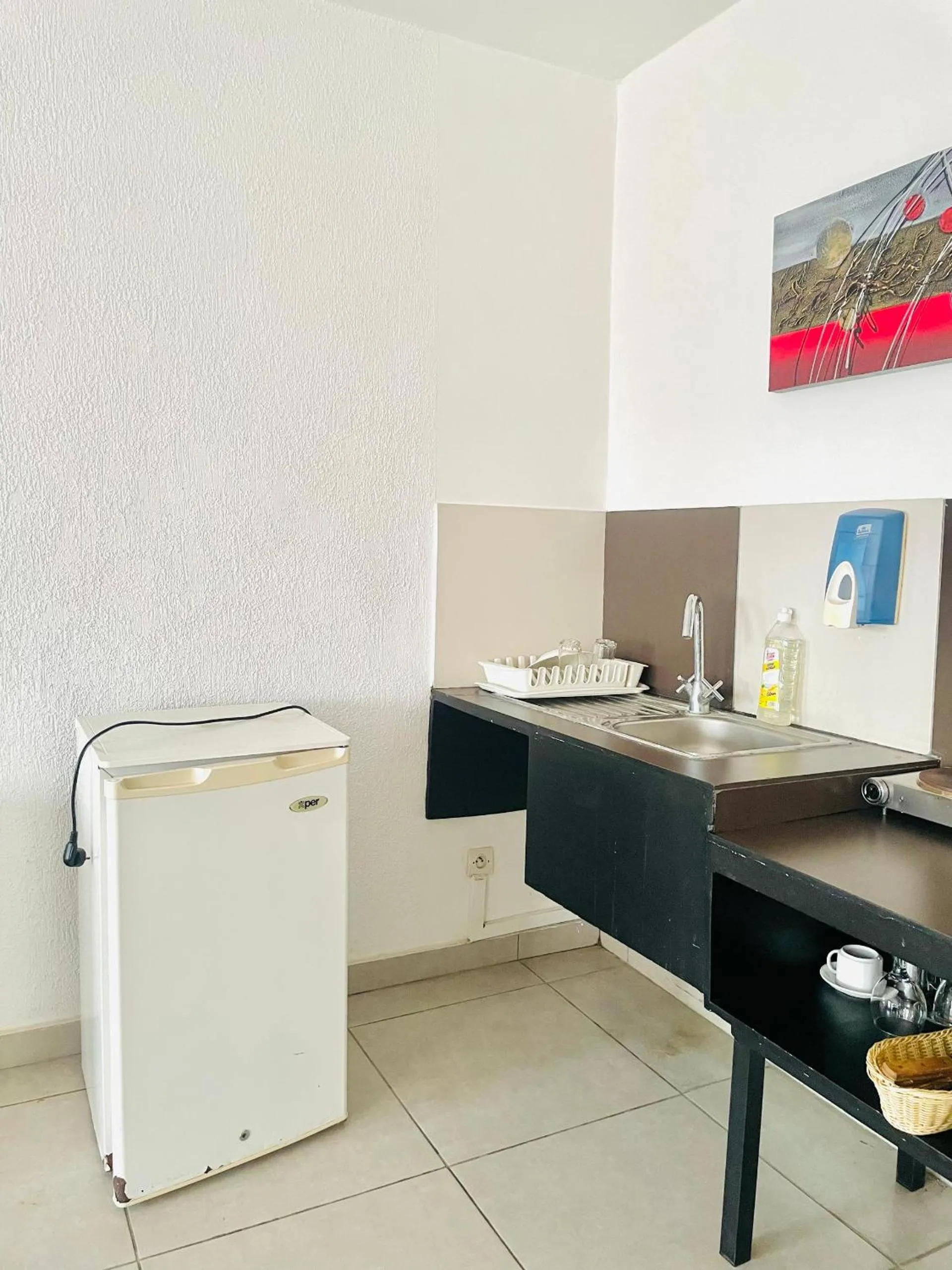 Kitchen or kitchenette in Résidences Les Hauts de l'Indenié