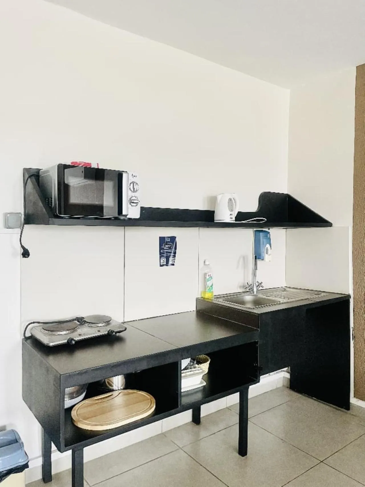 Kitchen or kitchenette in Résidences Les Hauts de l'Indenié