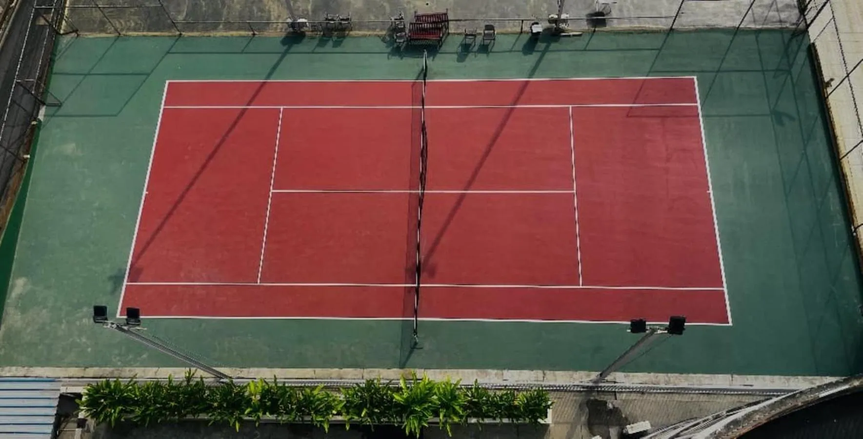 Bird's eye view in Résidences Les Hauts de l'Indenié