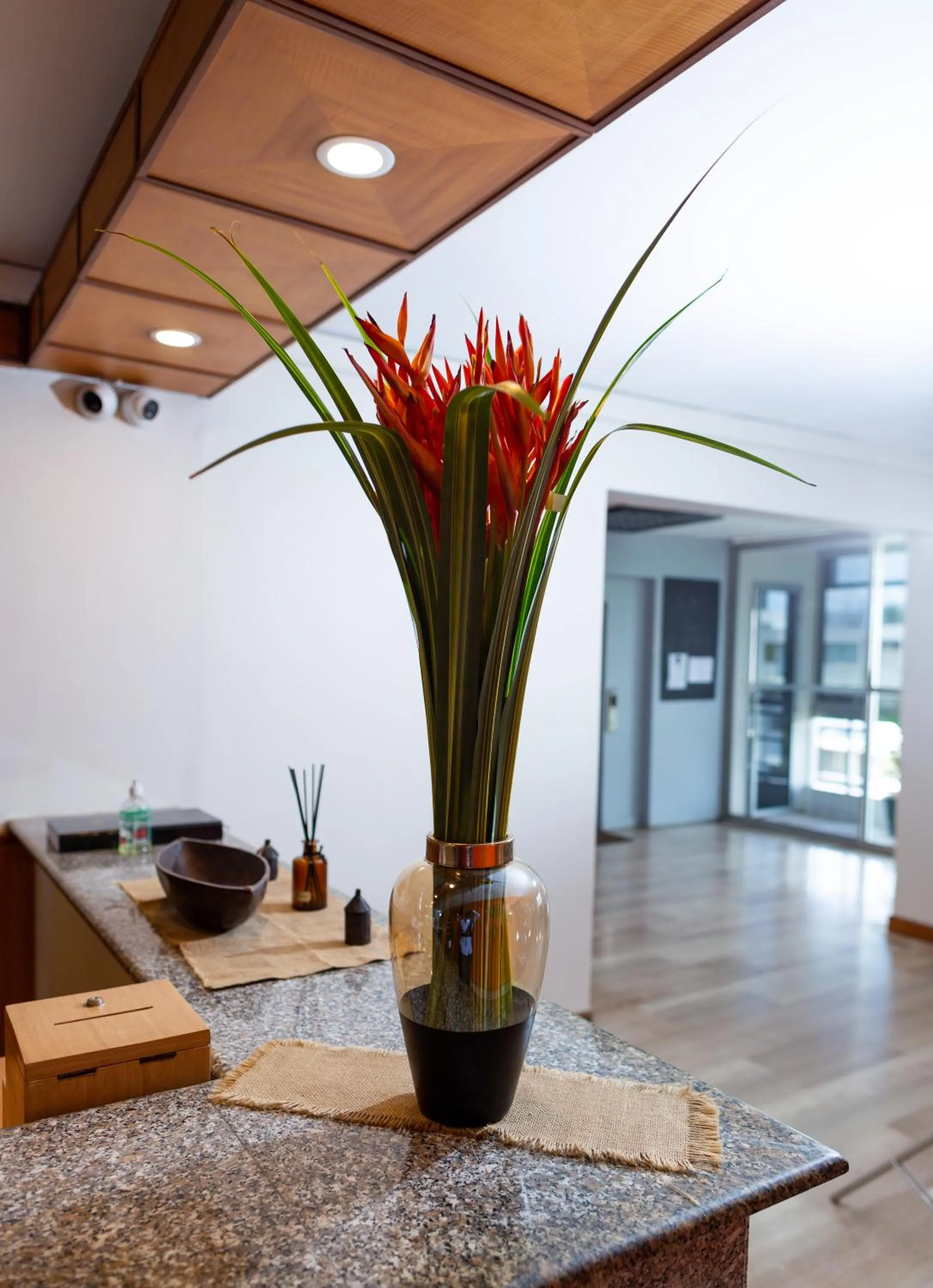 Lobby or reception in Résidences Les Hauts de l'Indenié
