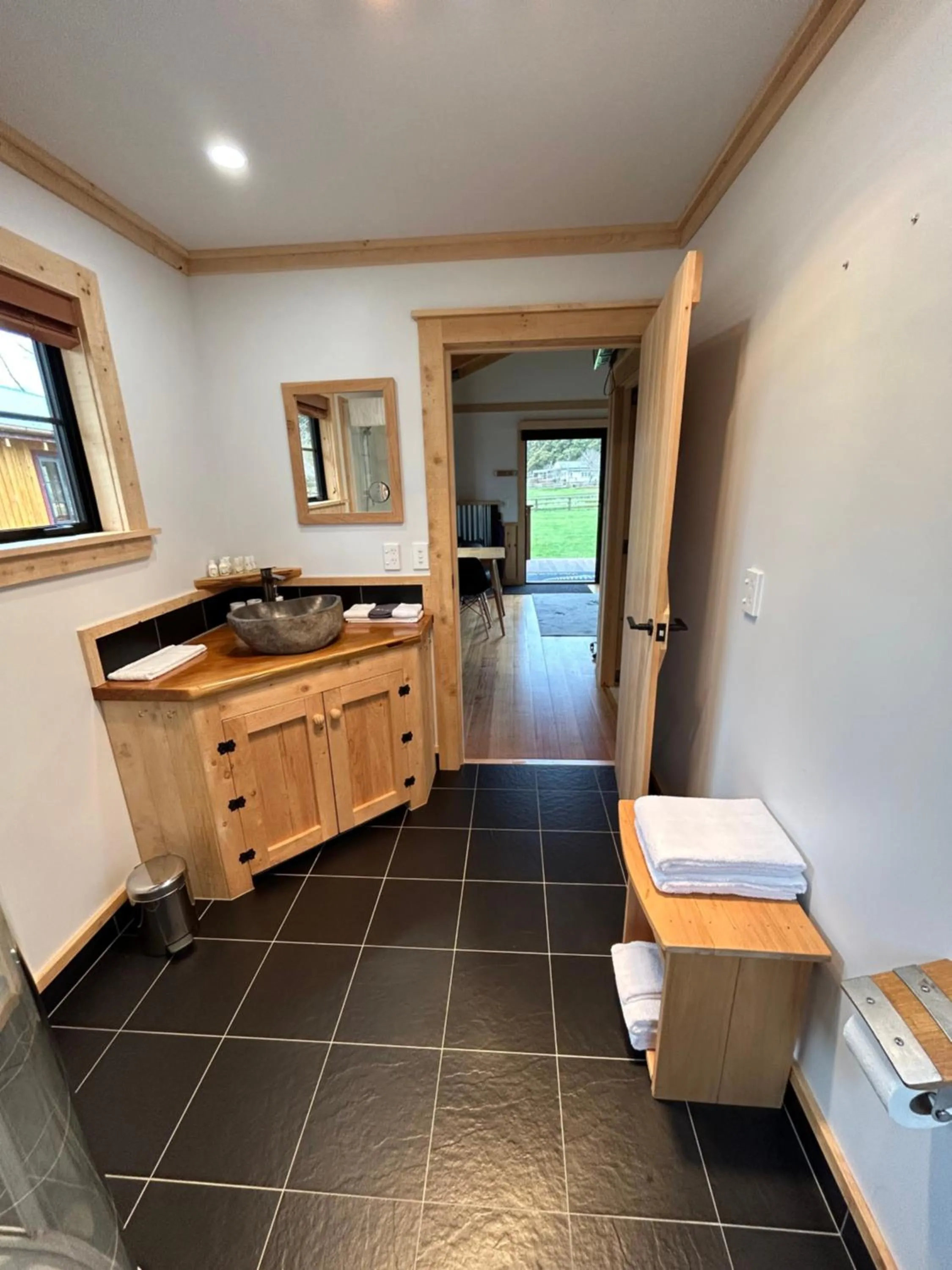 Shower in The River Lodge